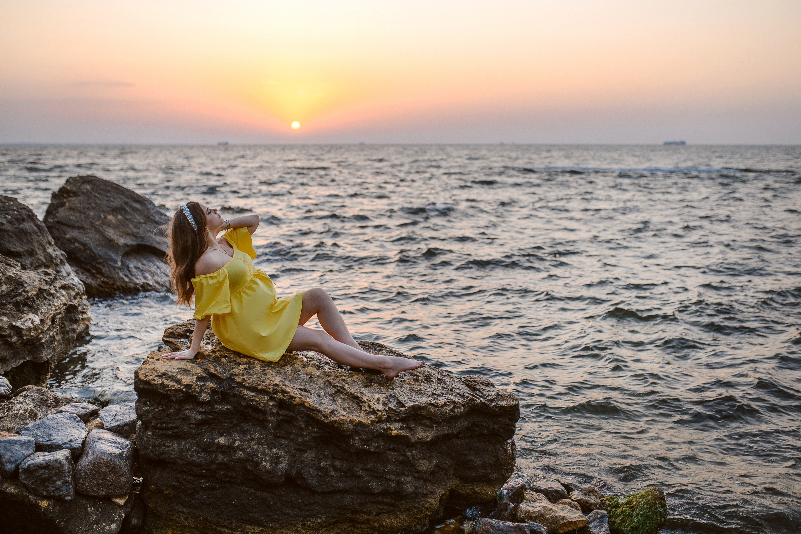 Эля встречает рассвет