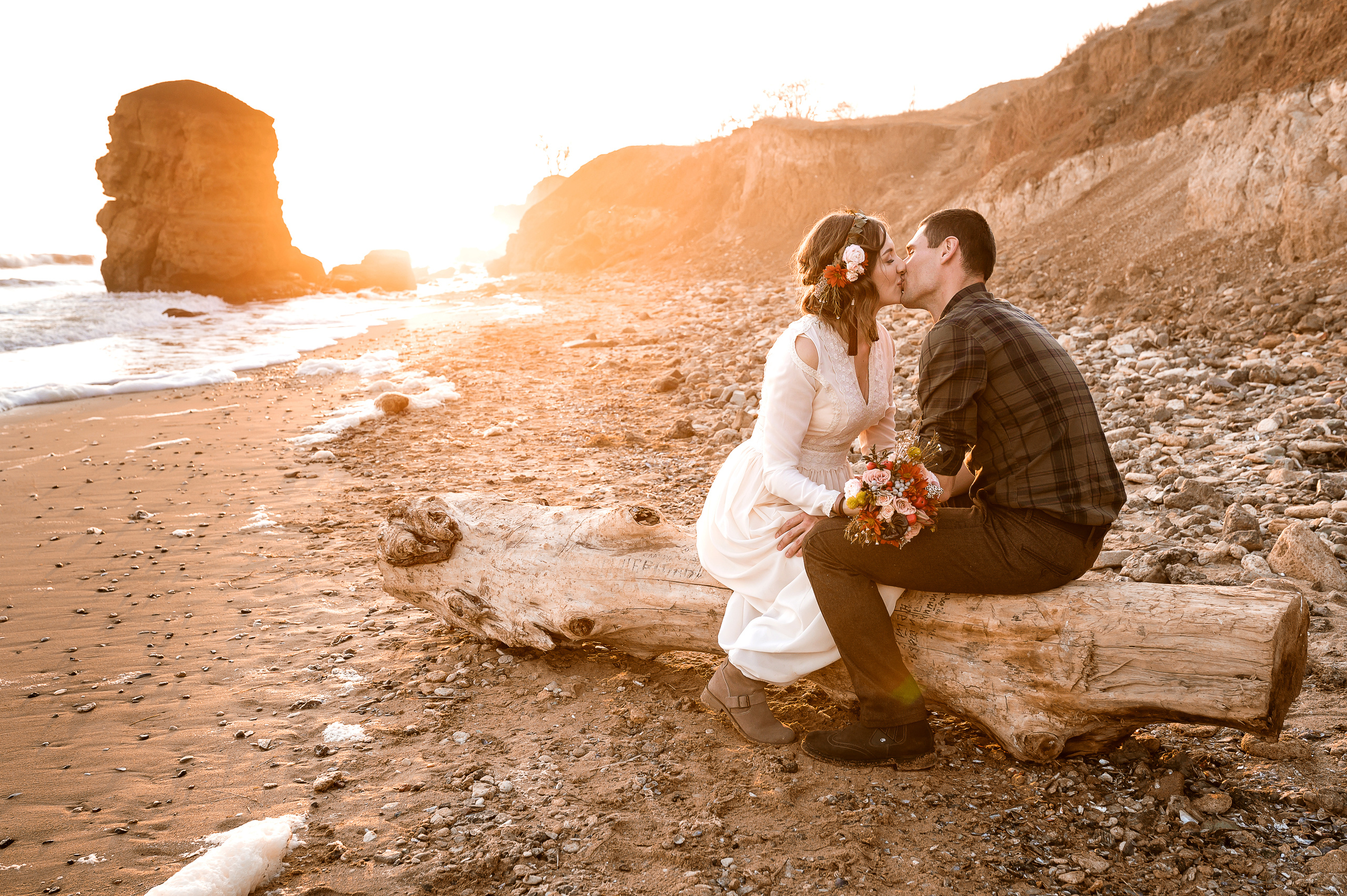 Осень и море, свадебная фотопрогулка