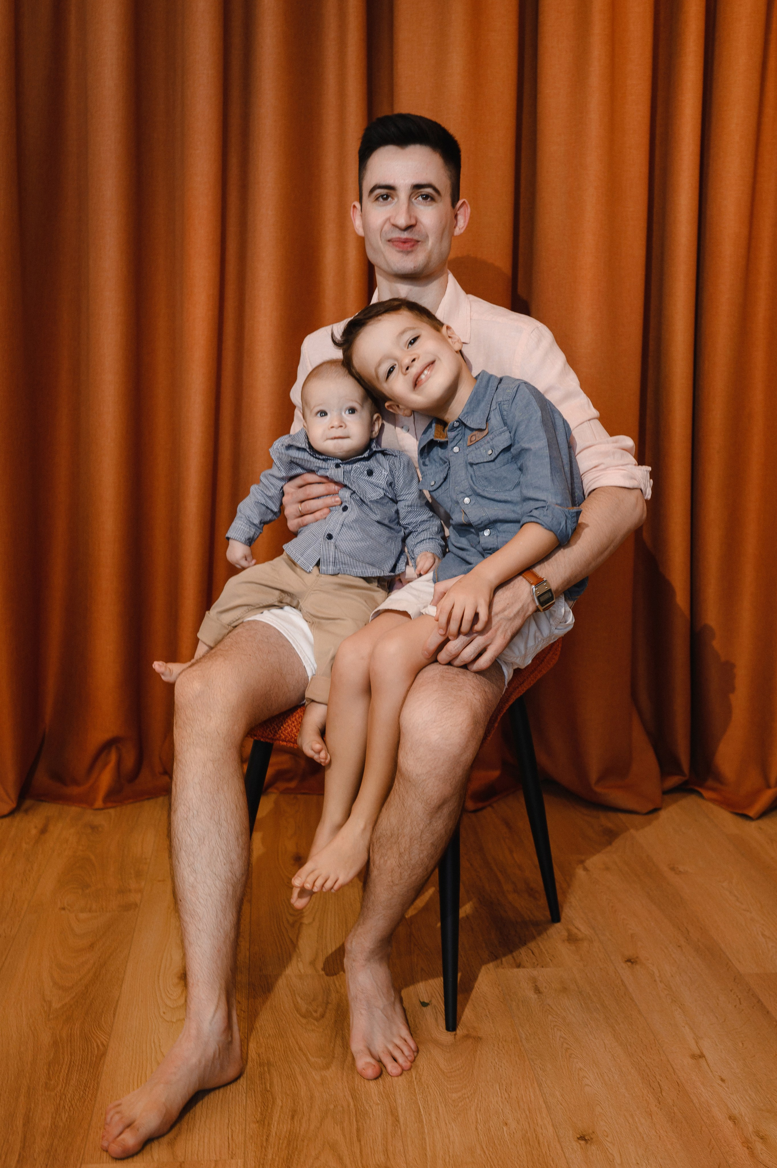 Семейная фотосессия дома