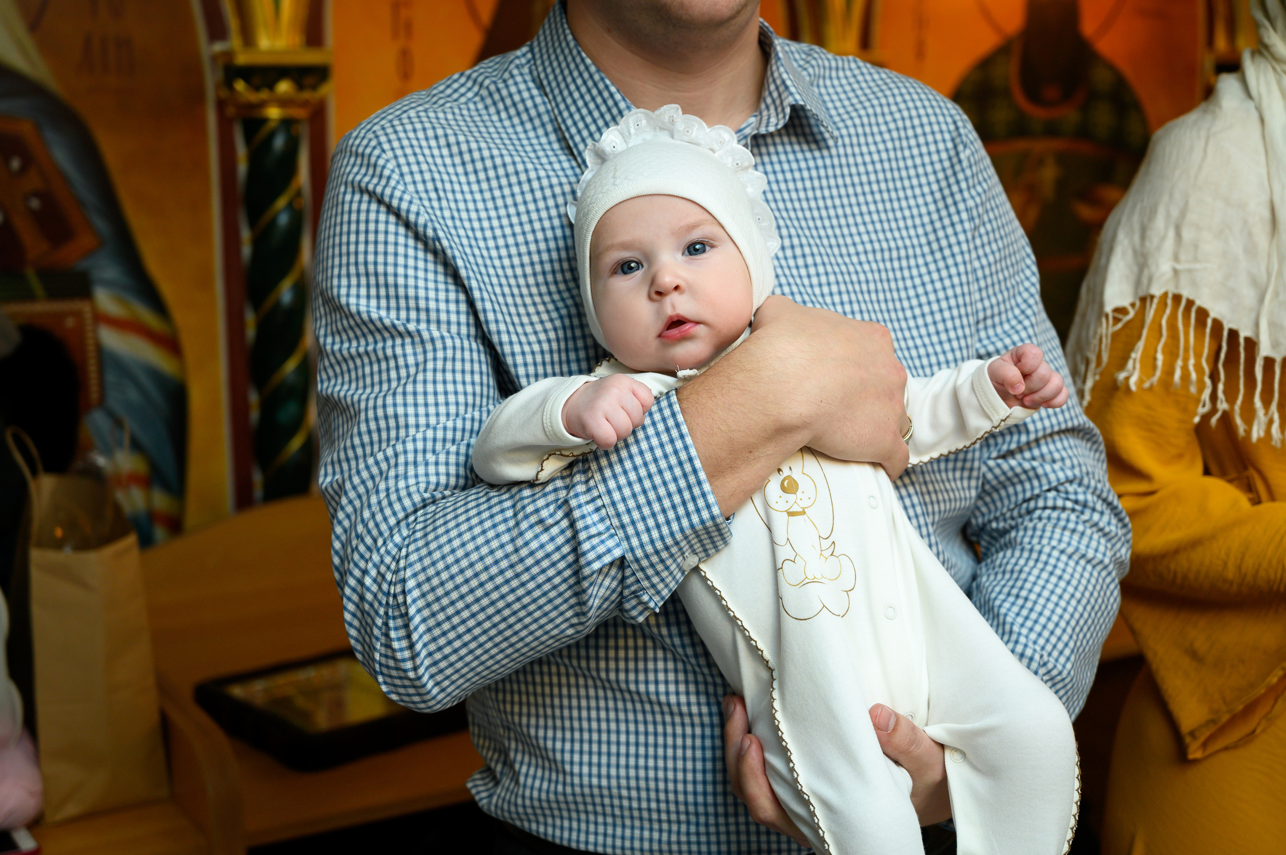 Крещение Евы в Преображенском соборе