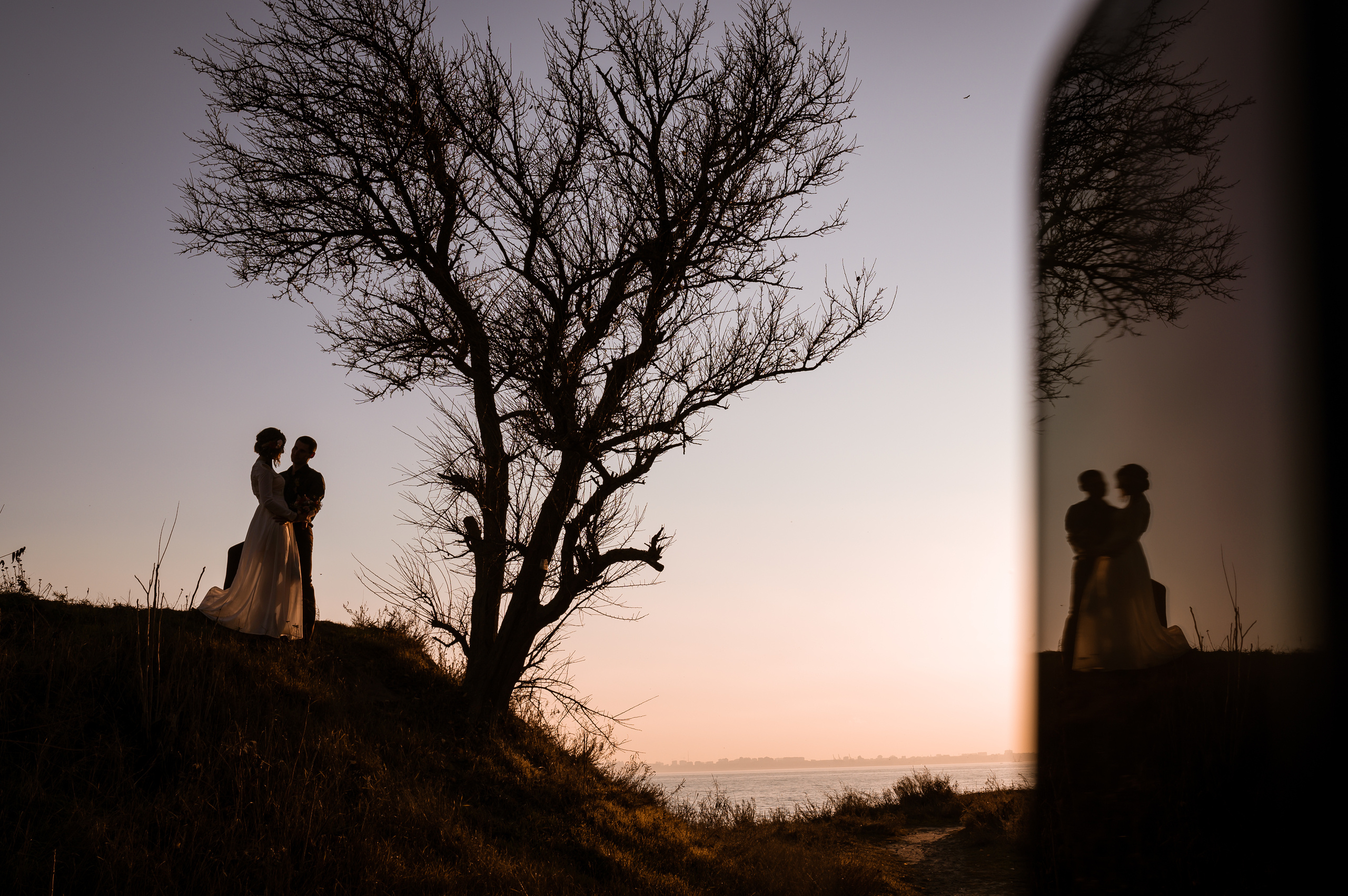 Осень и море, свадебная фотопрогулка