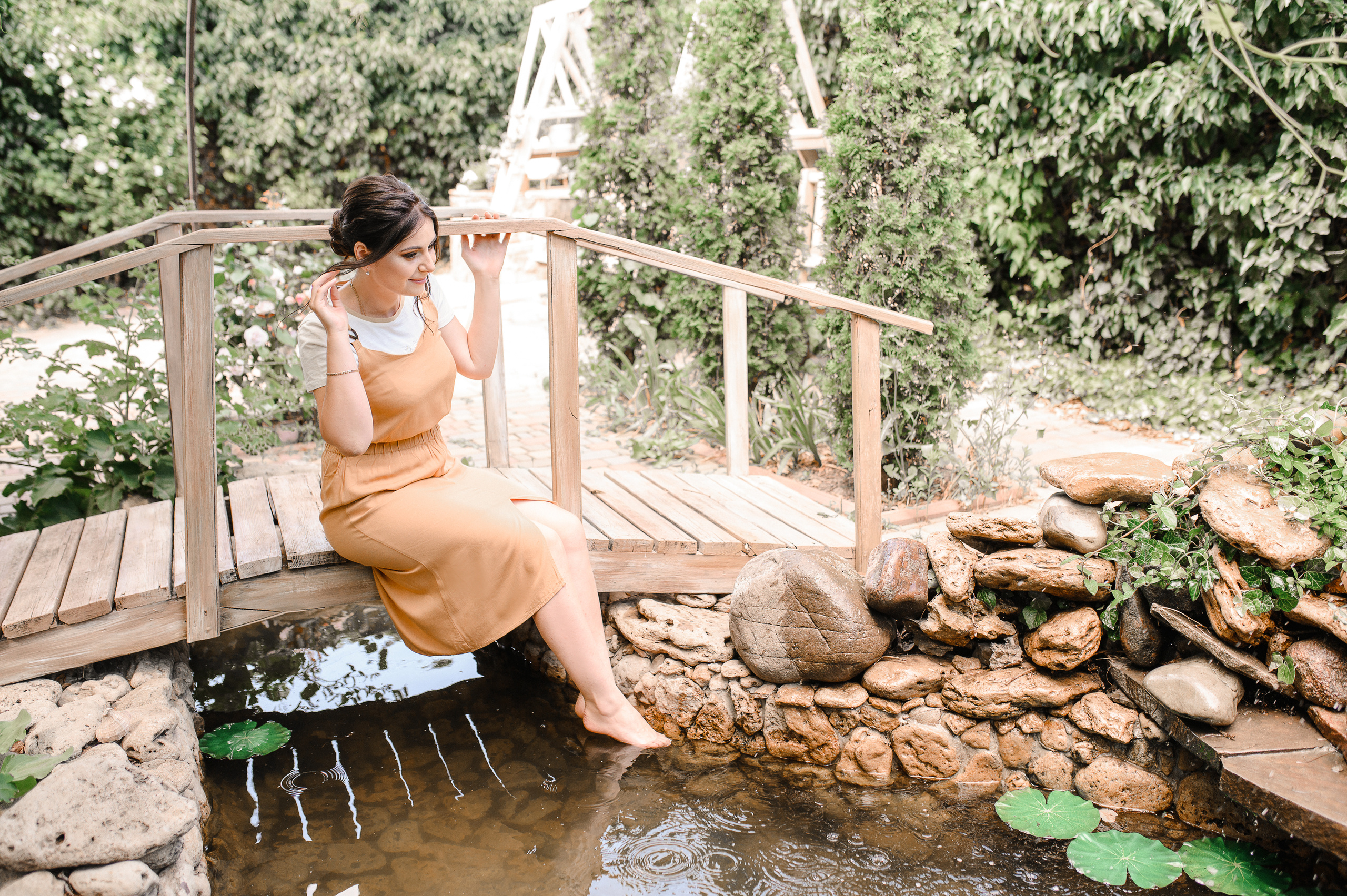 Вова и Юля на даче