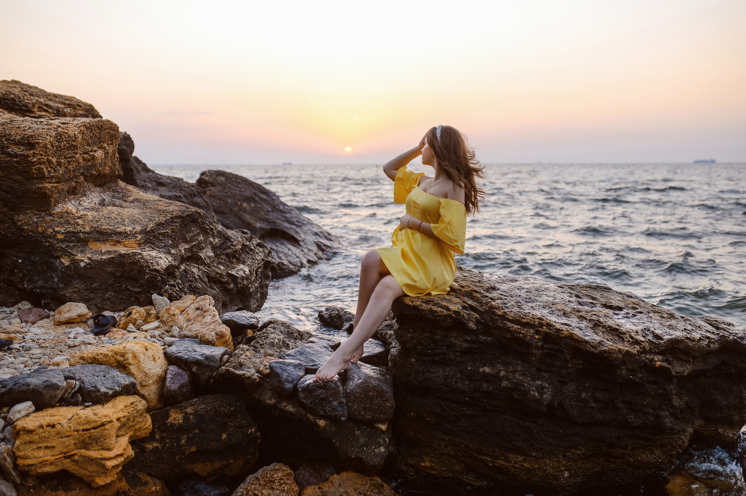 Эля встречает рассвет