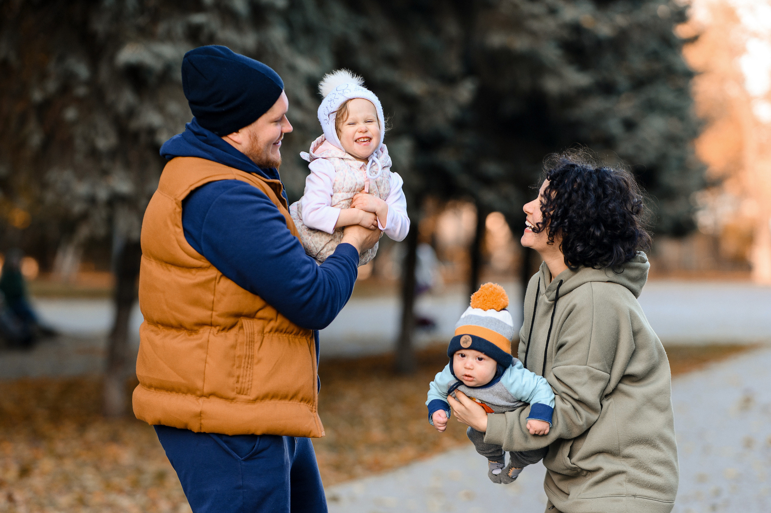 Осенняя прогулка в парке