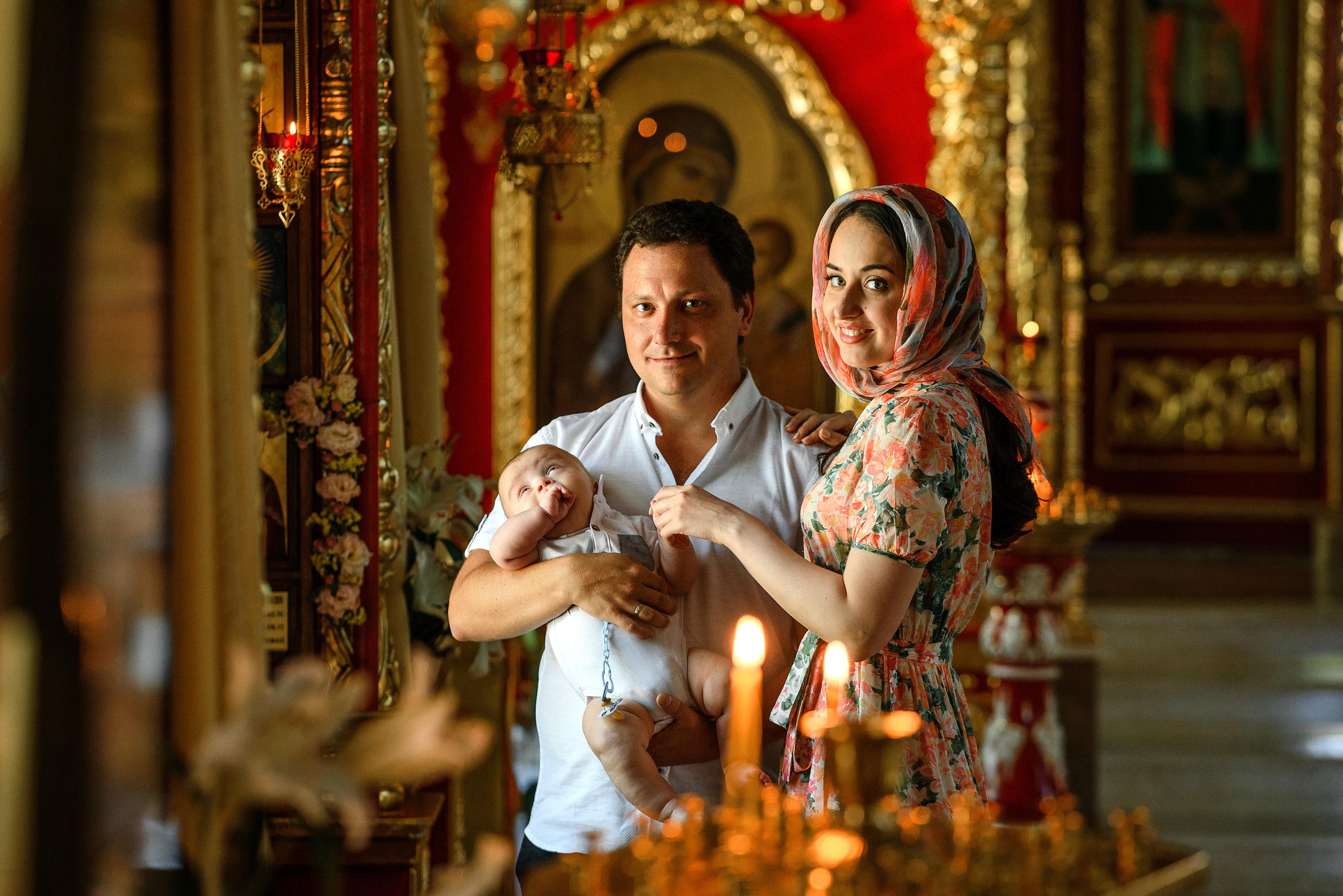 Крестины Кирилла собор Марии Магдалины