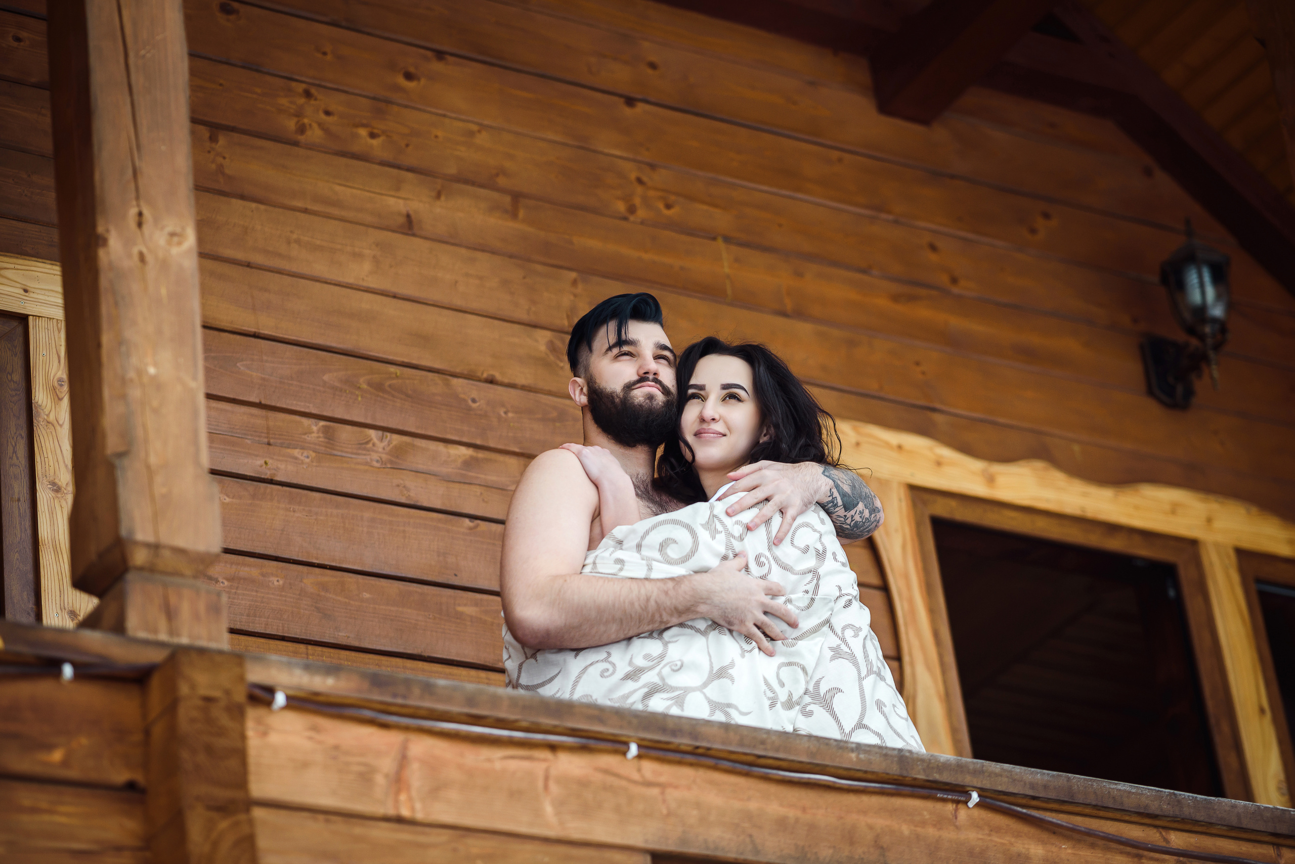 Зимняя свадьба в Карпатах