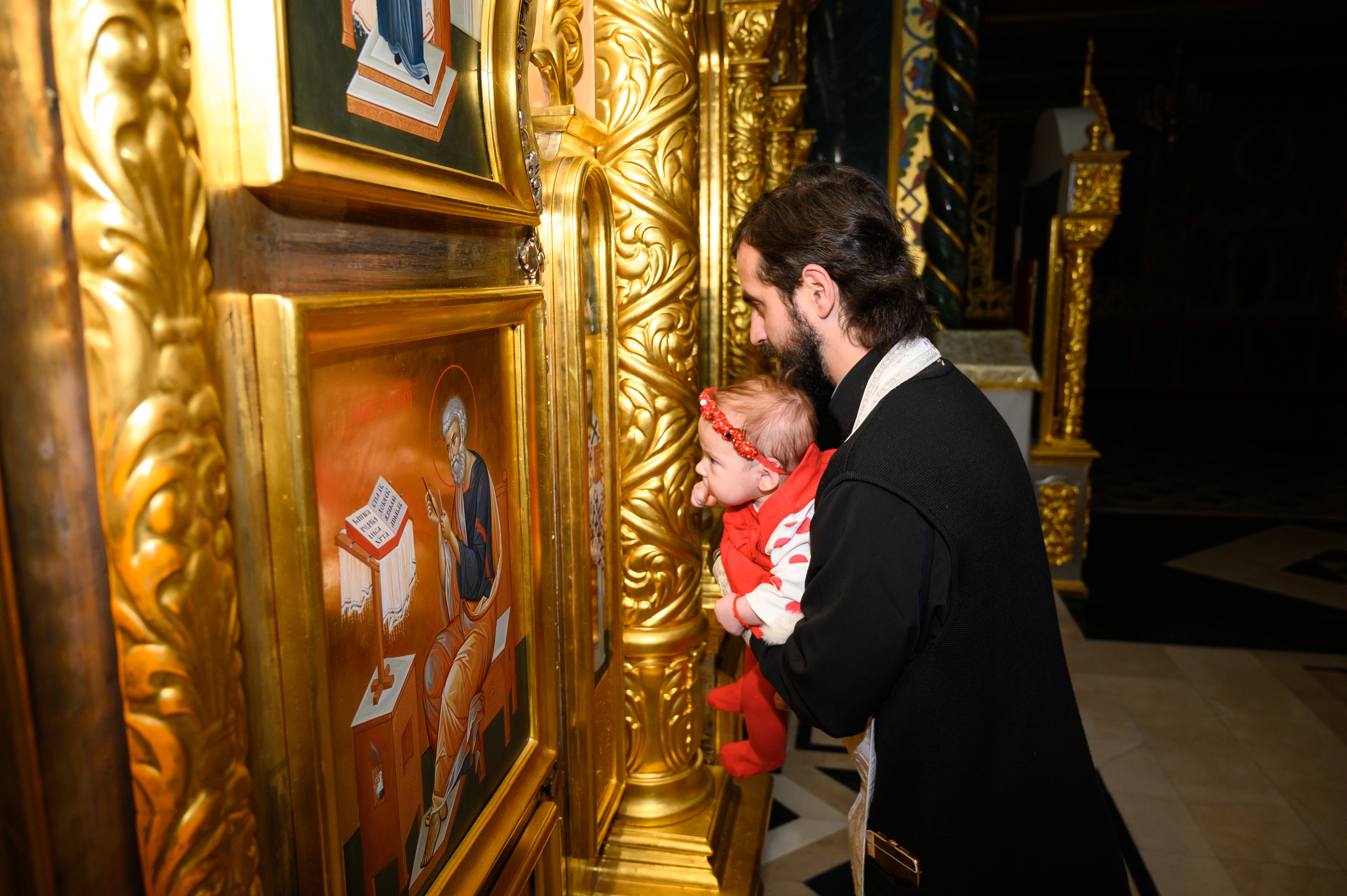 Крещение Евы в Преображенском соборе