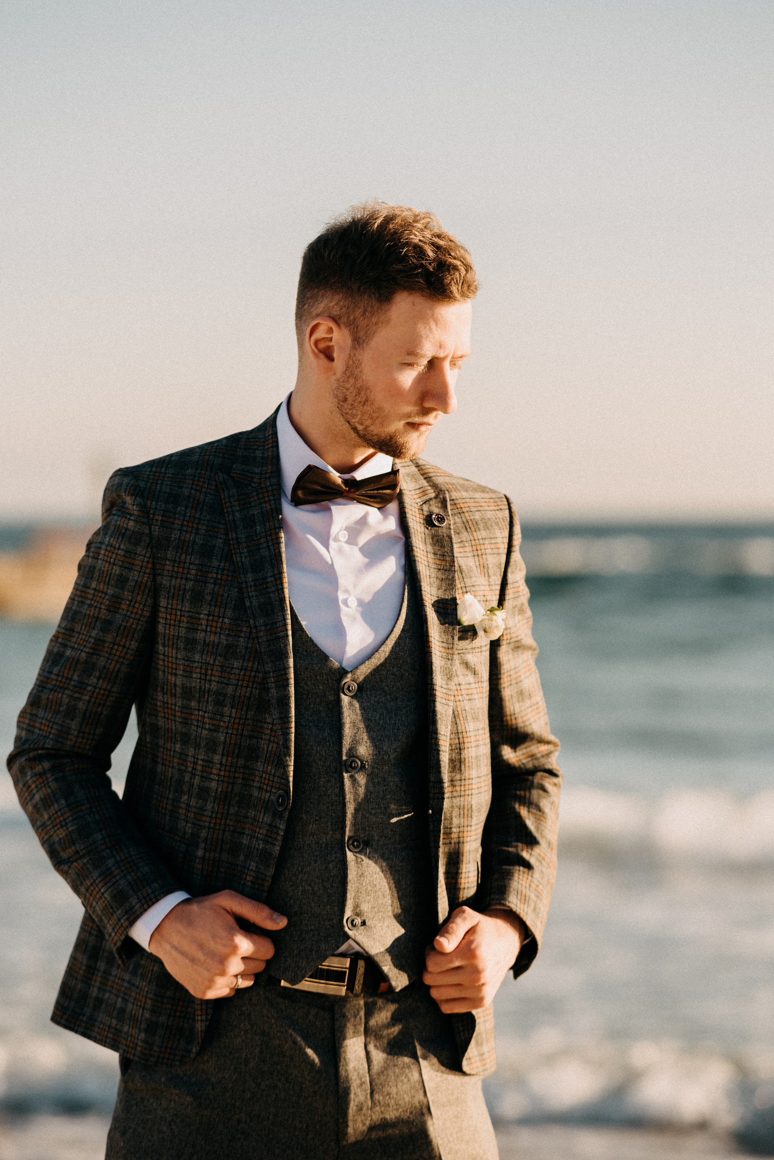 Дима и Света и море в ноябре…