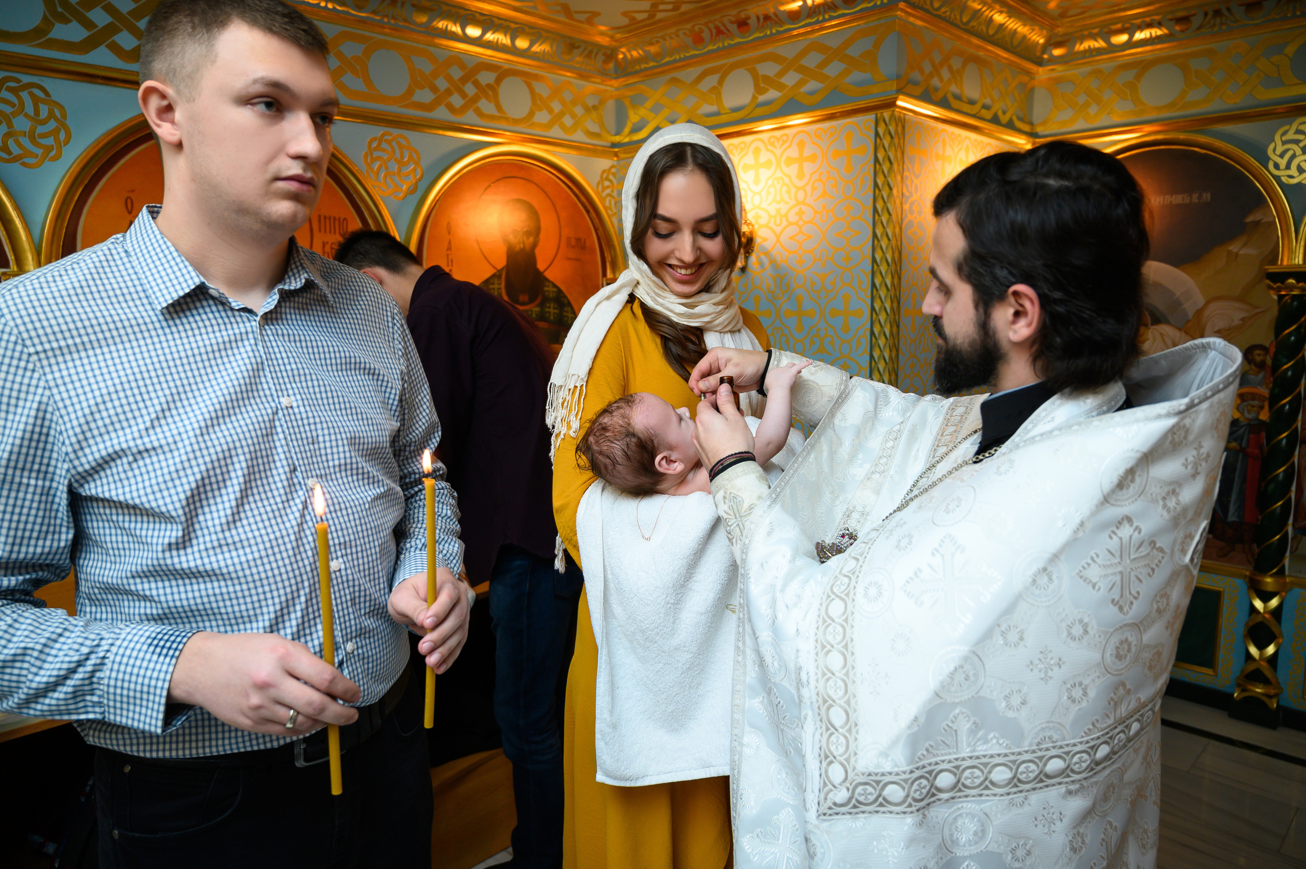 Крещение Евы в Преображенском соборе