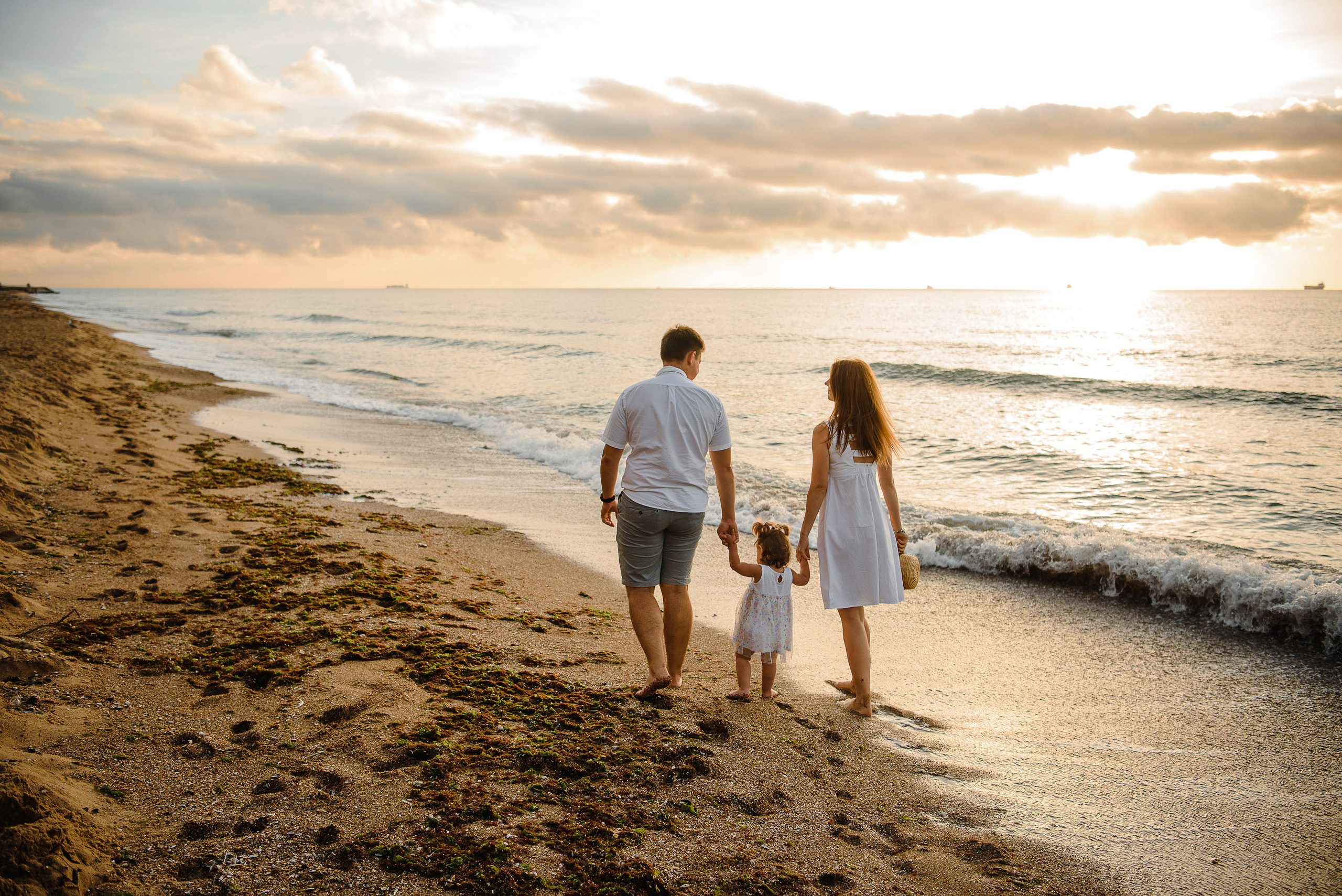 Костя, Марго и Ева на Санжейке