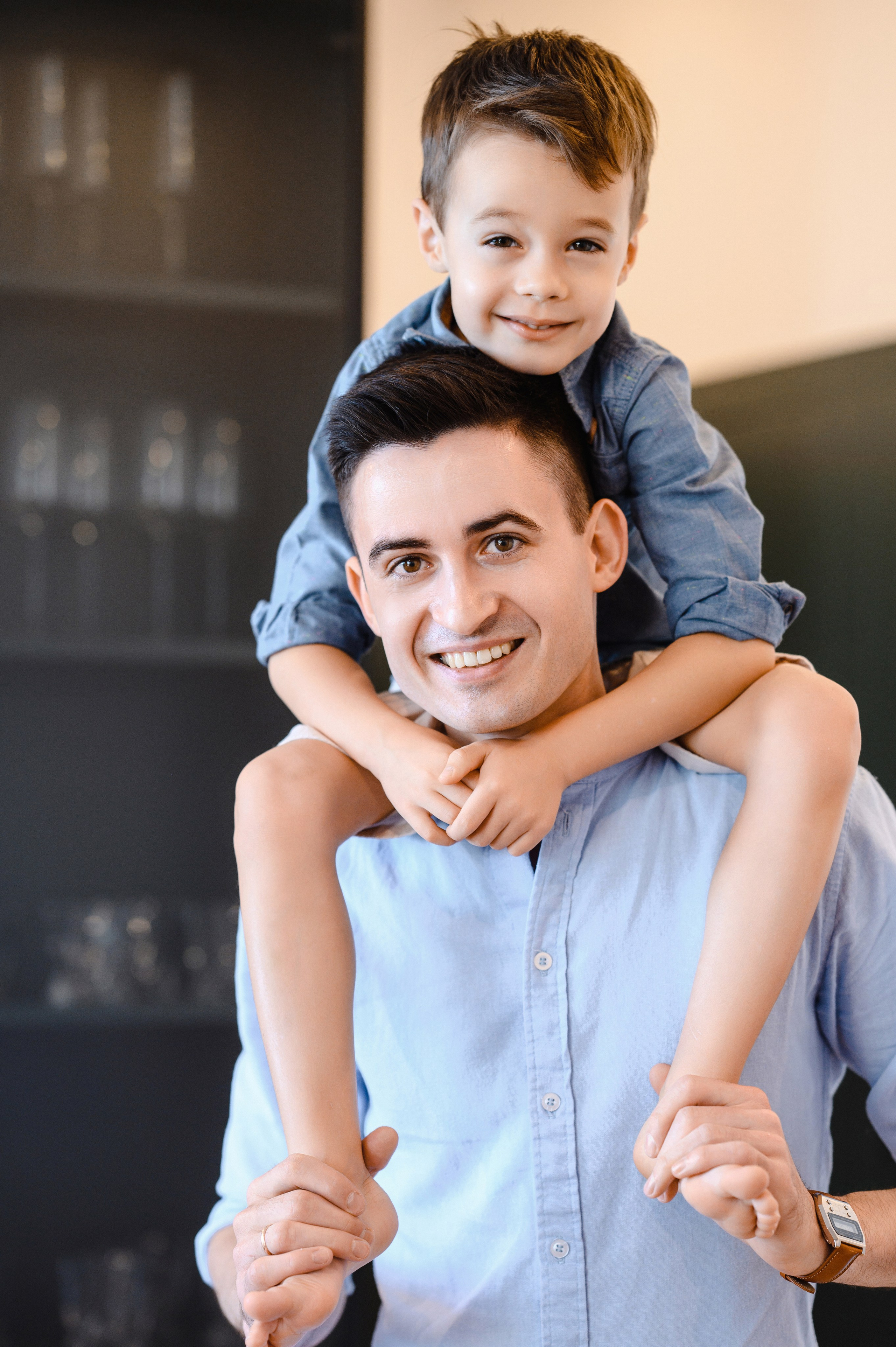 Семейная фотосессия дома