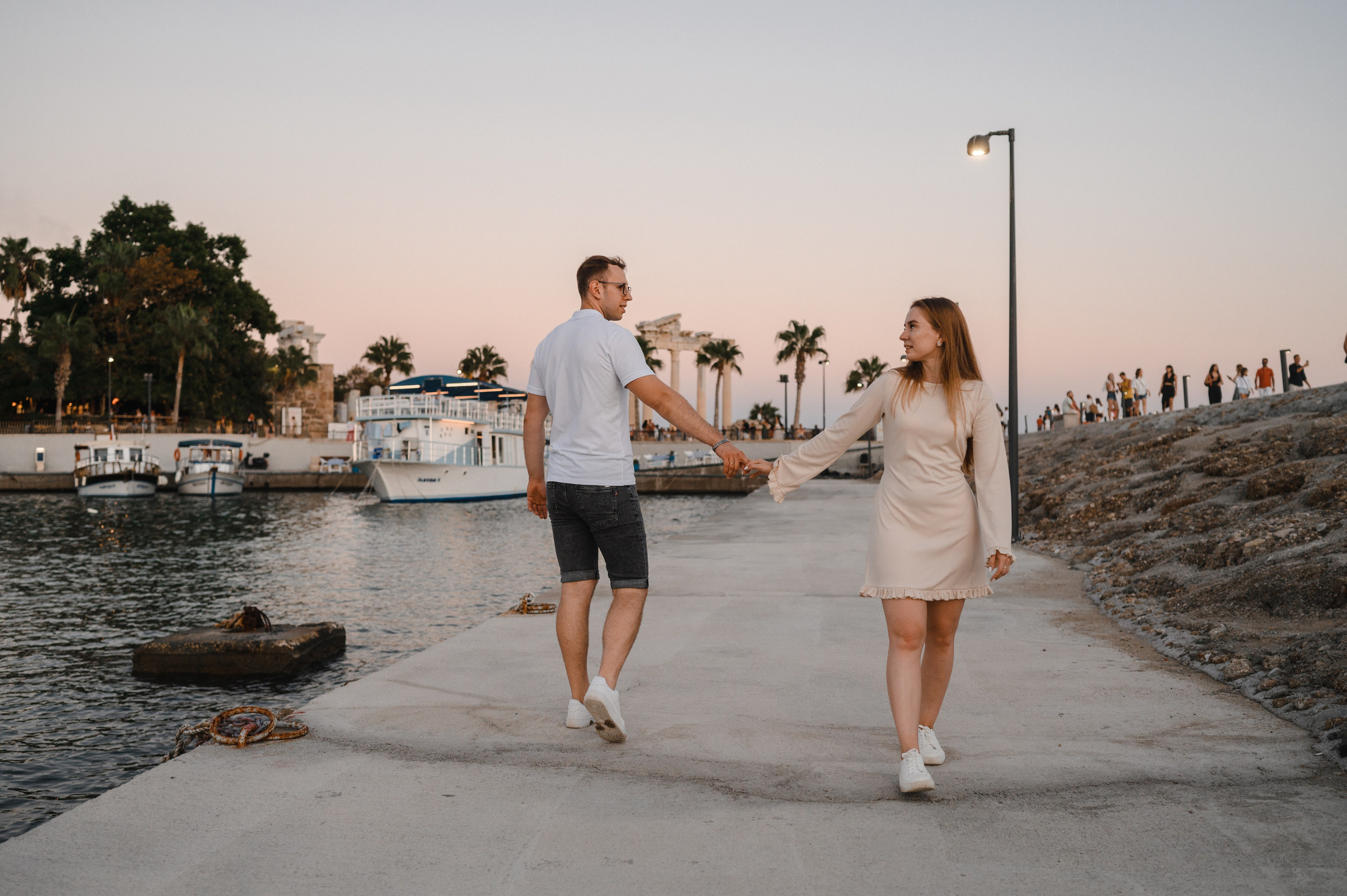 Сиде. Храм Апполона.Закат