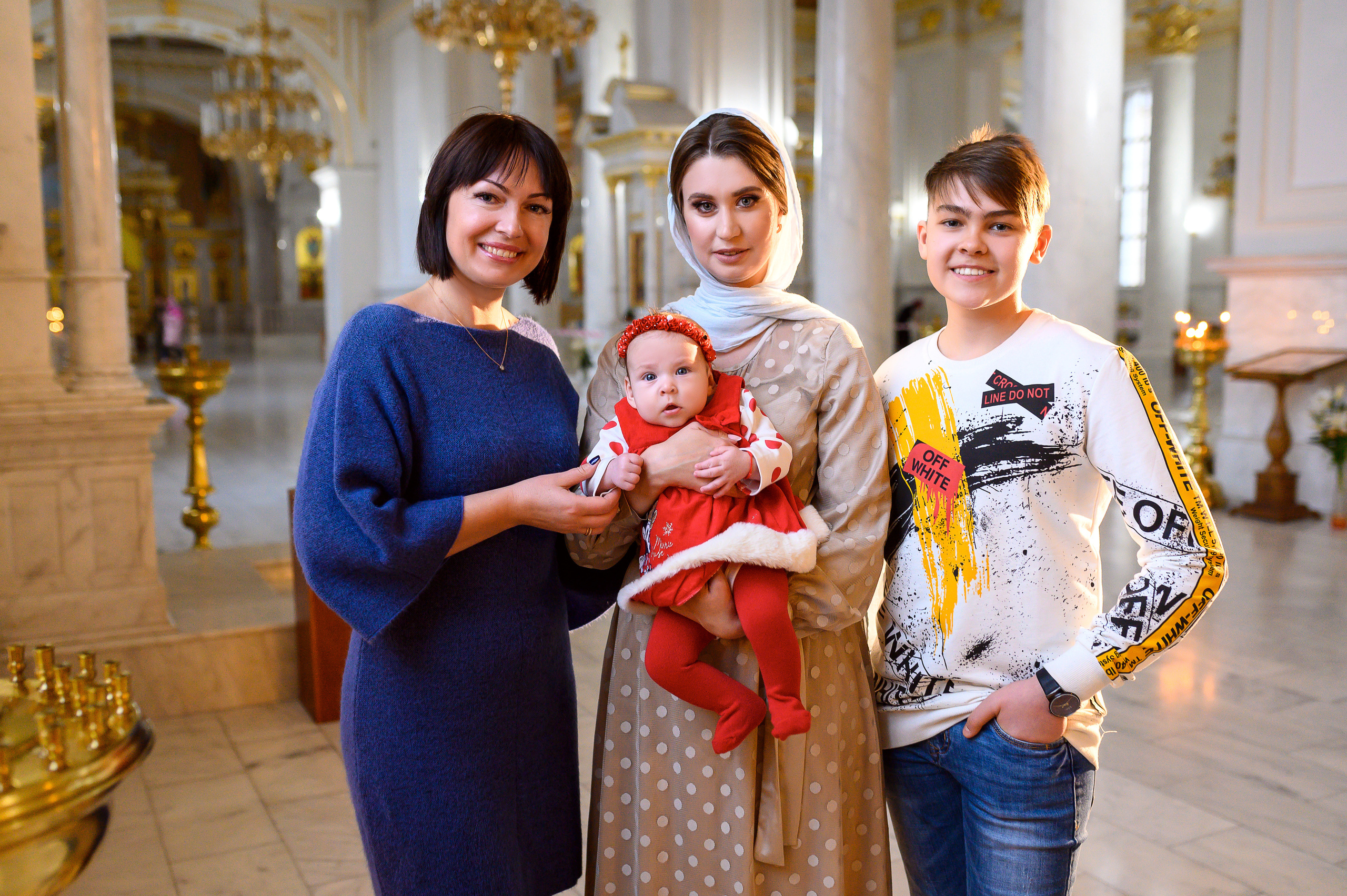 Крещение Евы в Преображенском соборе