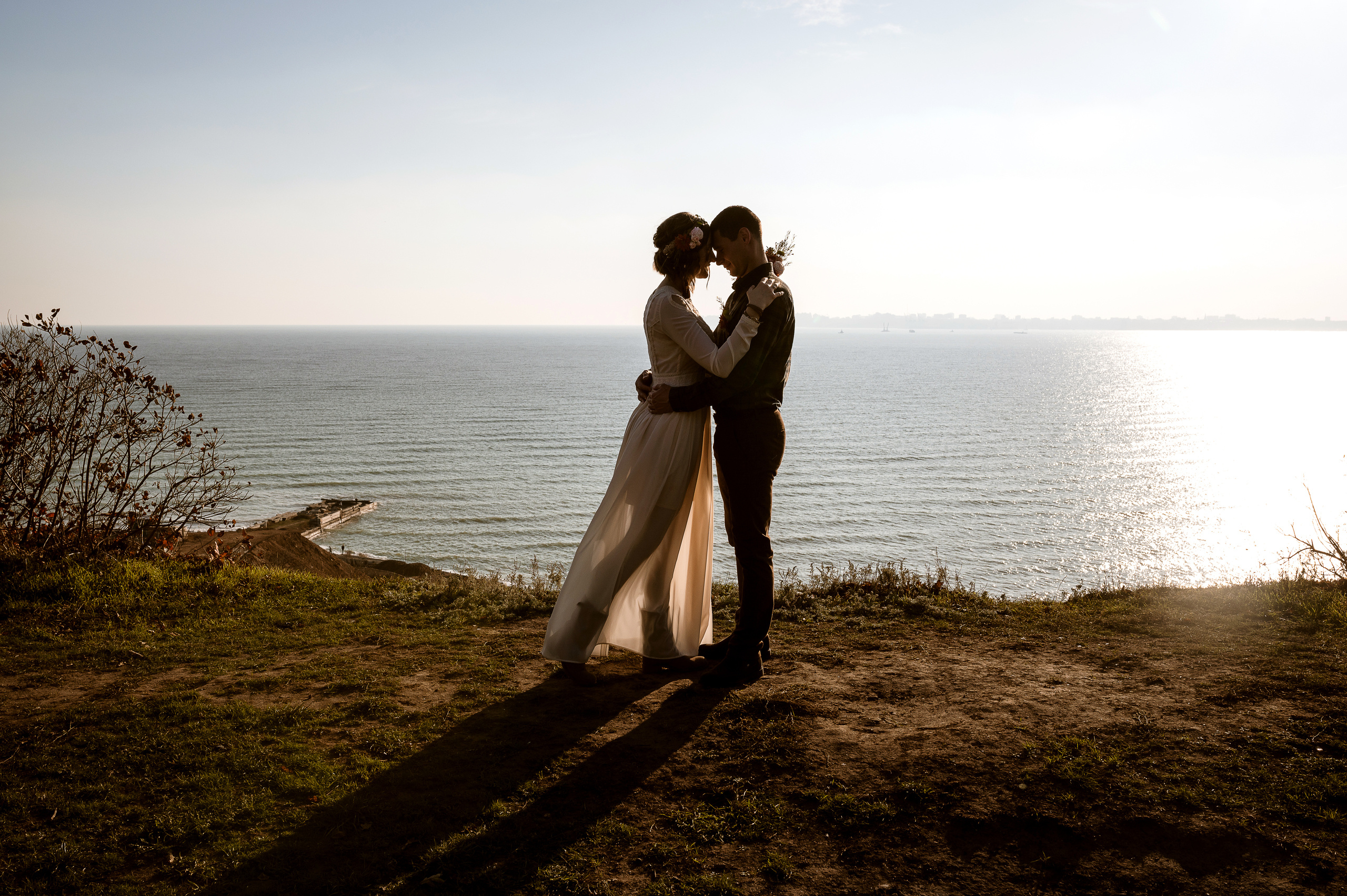 Осень и море, свадебная фотопрогулка