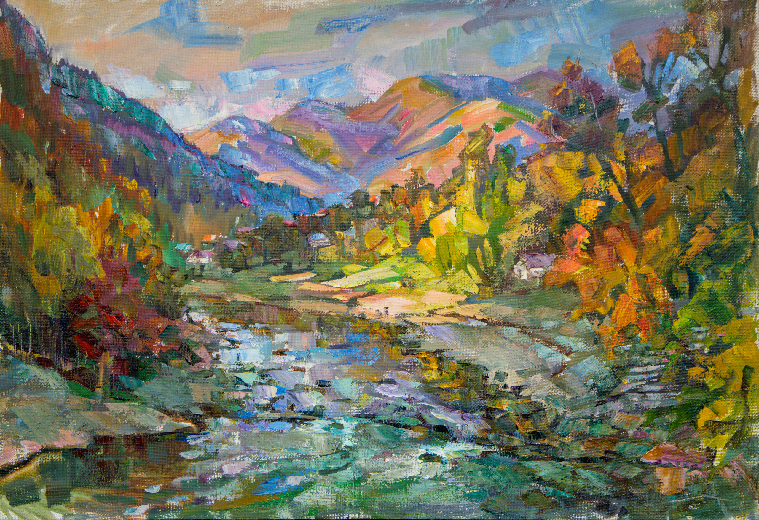 Carpathians. Andriy Nekrasov artist