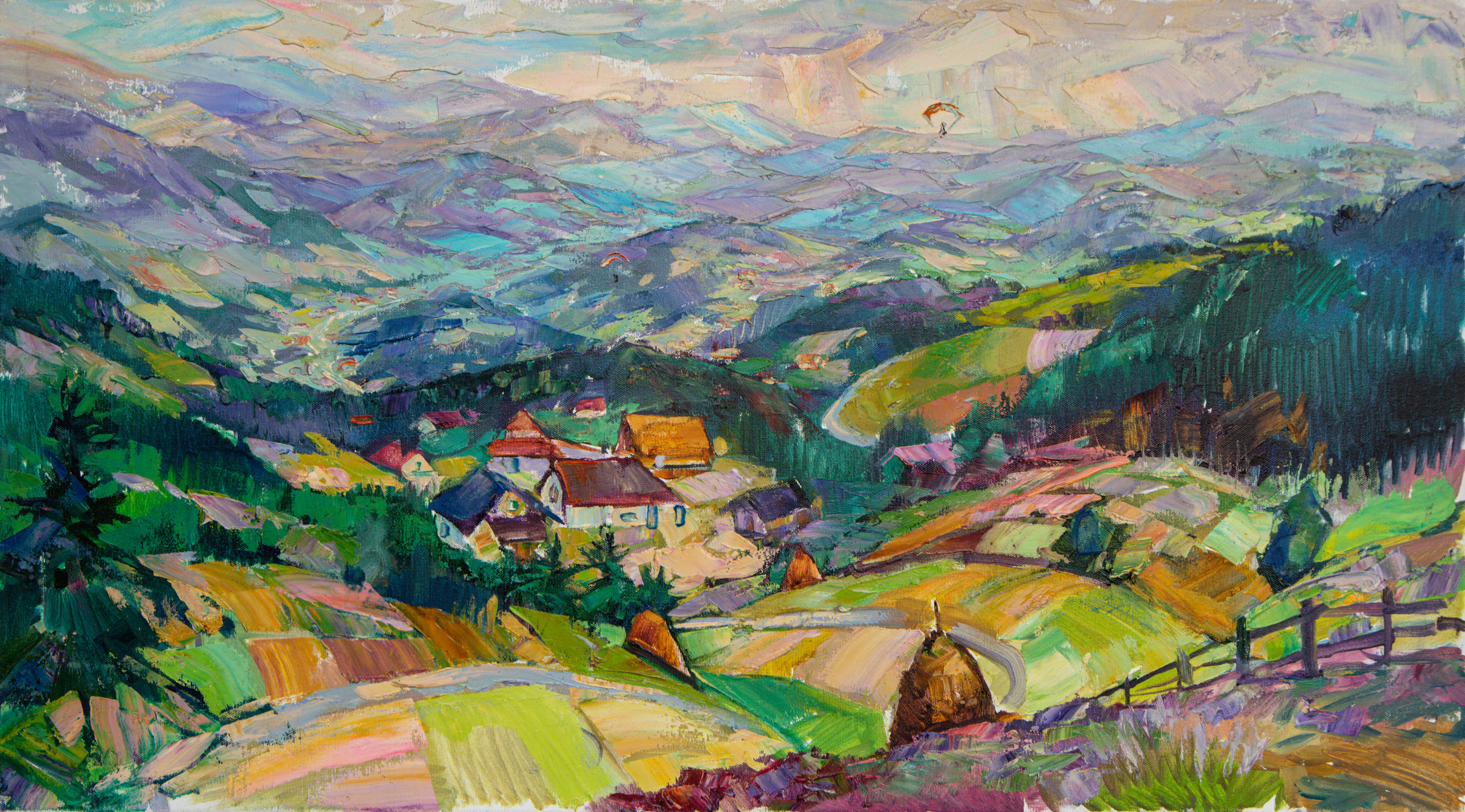 Carpathians. Andriy Nekrasov artist