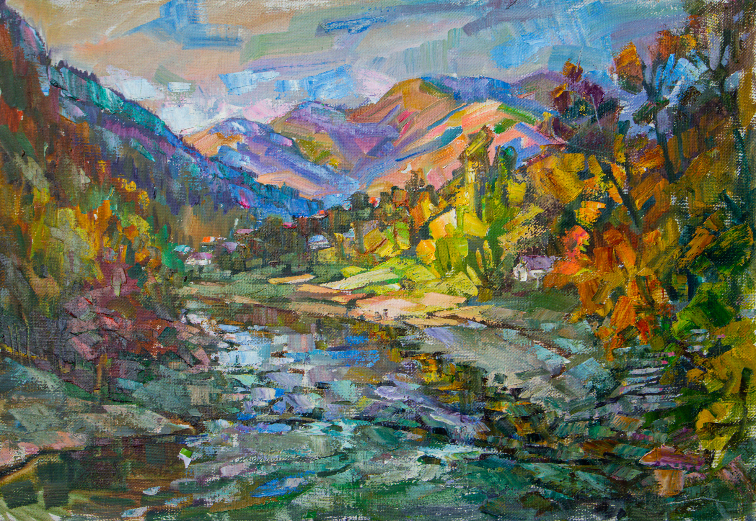 Carpathians. Andriy Nekrasov artist