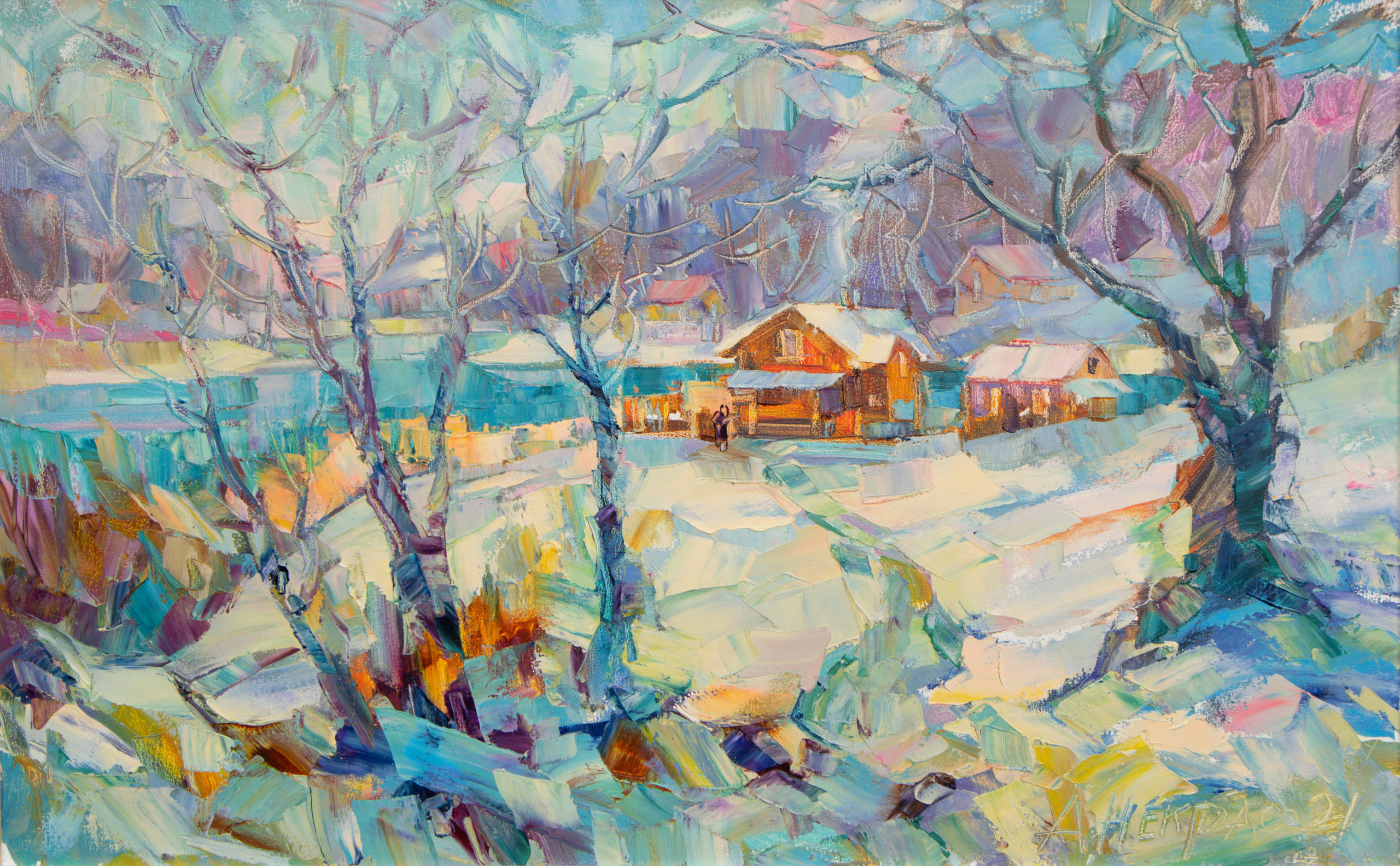 Landscape. Andriy Nekrasov artist