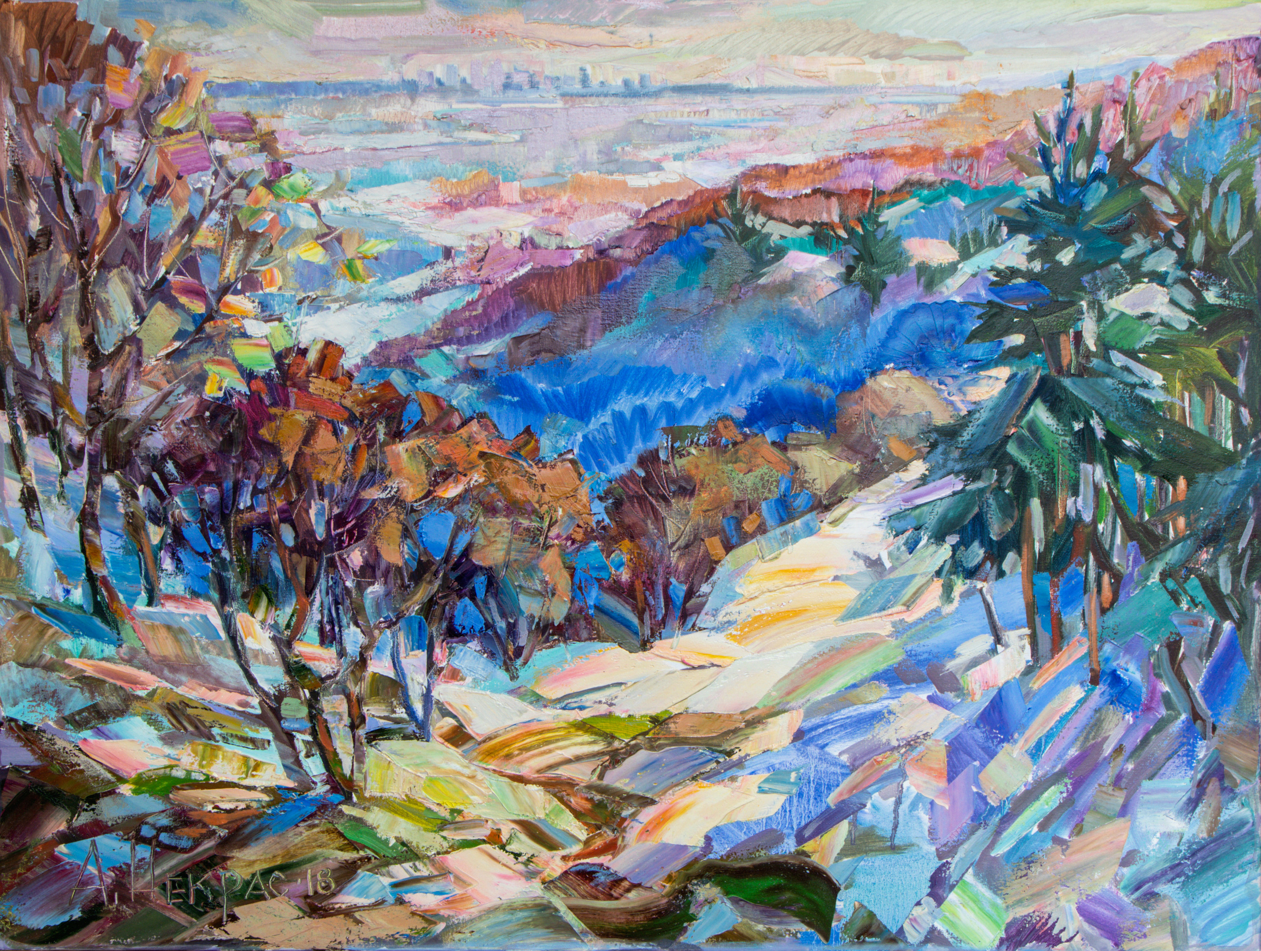 Landscape. Andriy Nekrasov artist