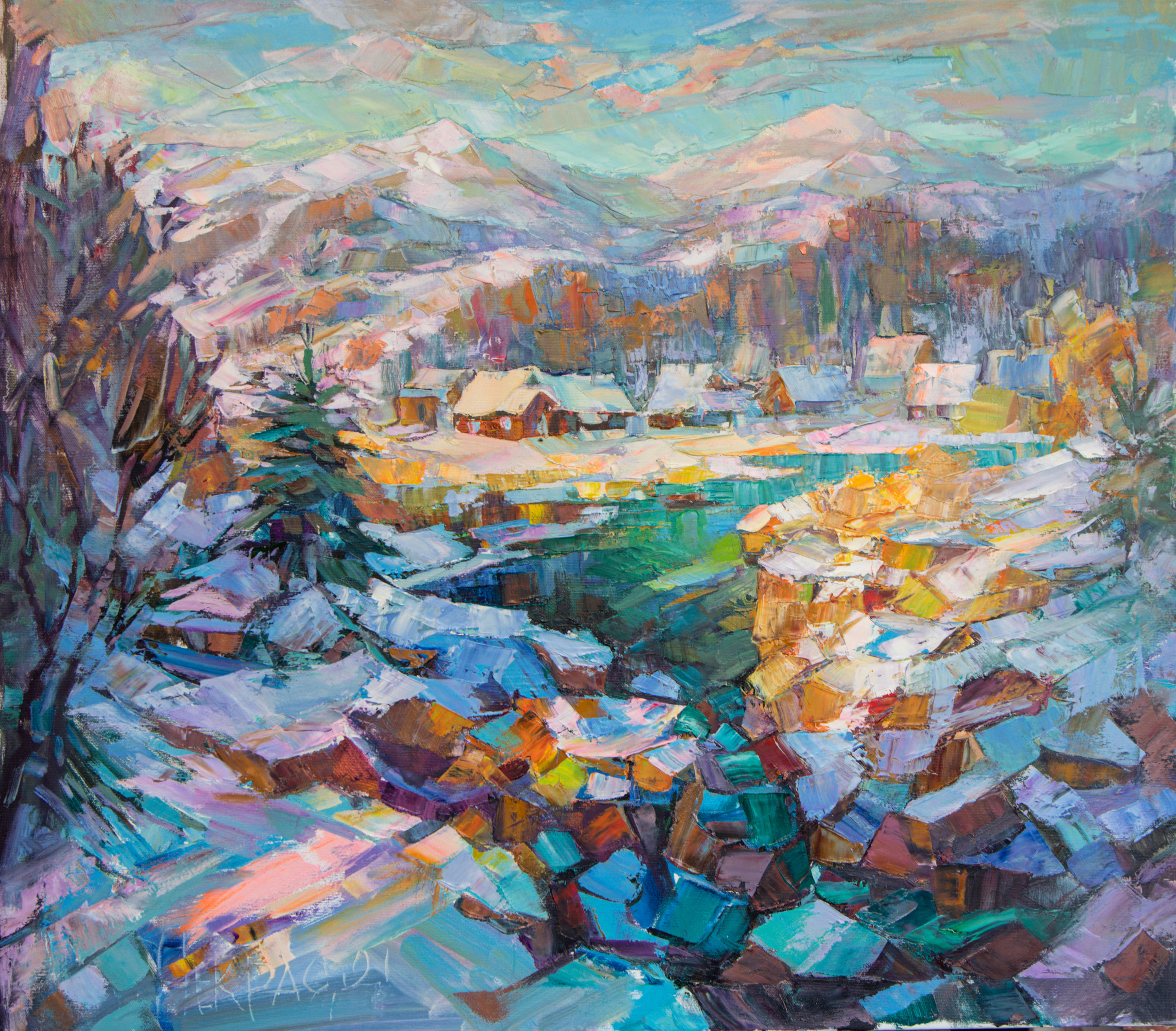 Carpathians. Andriy Nekrasov artist