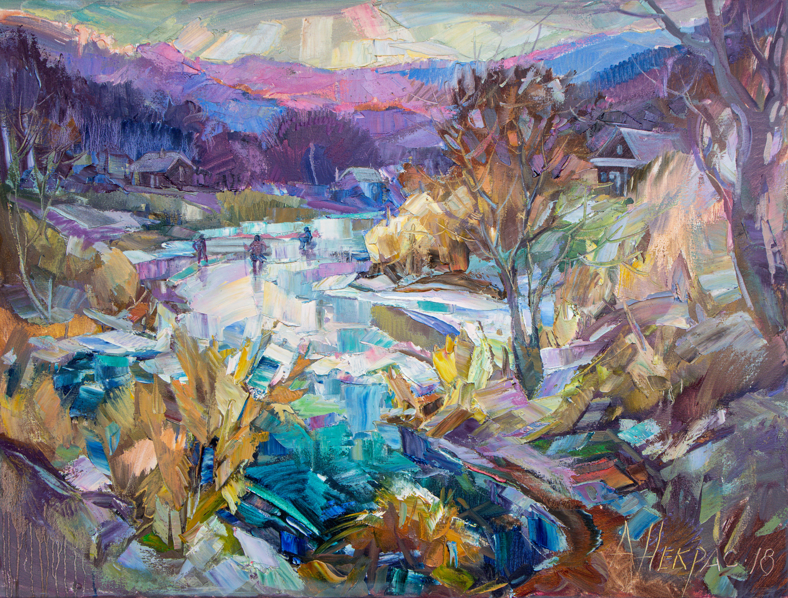 Carpathians. Andriy Nekrasov artist