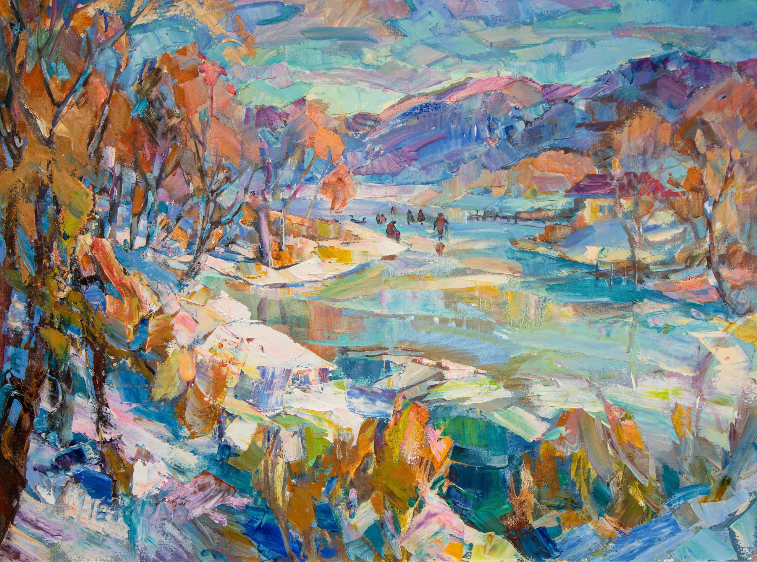 Landscape. Andriy Nekrasov artist