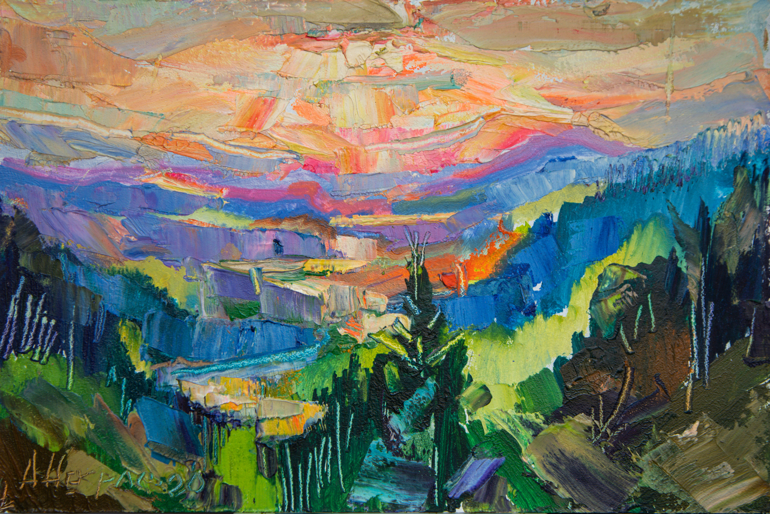 Etudes. Andriy Nekrasov artist