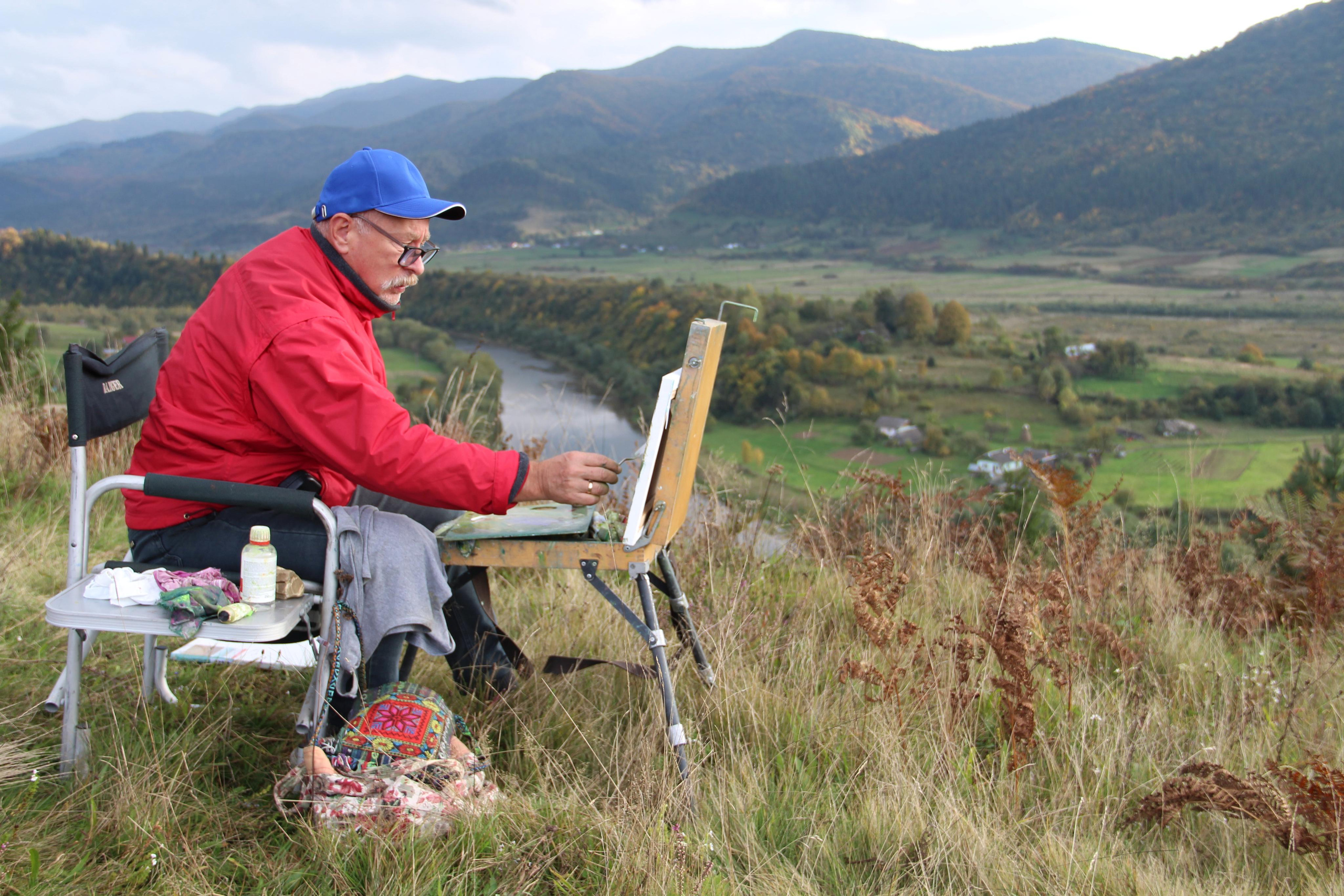 Carpathians. Andriy Nekrasov artist