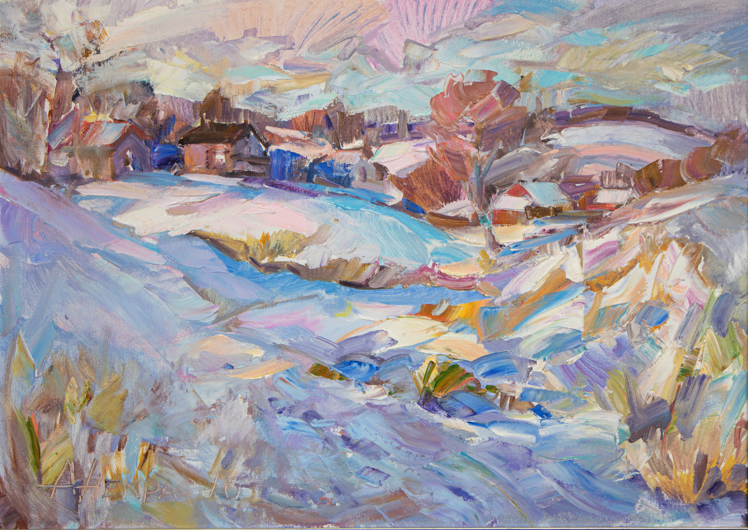 Landscape. Andriy Nekrasov artist