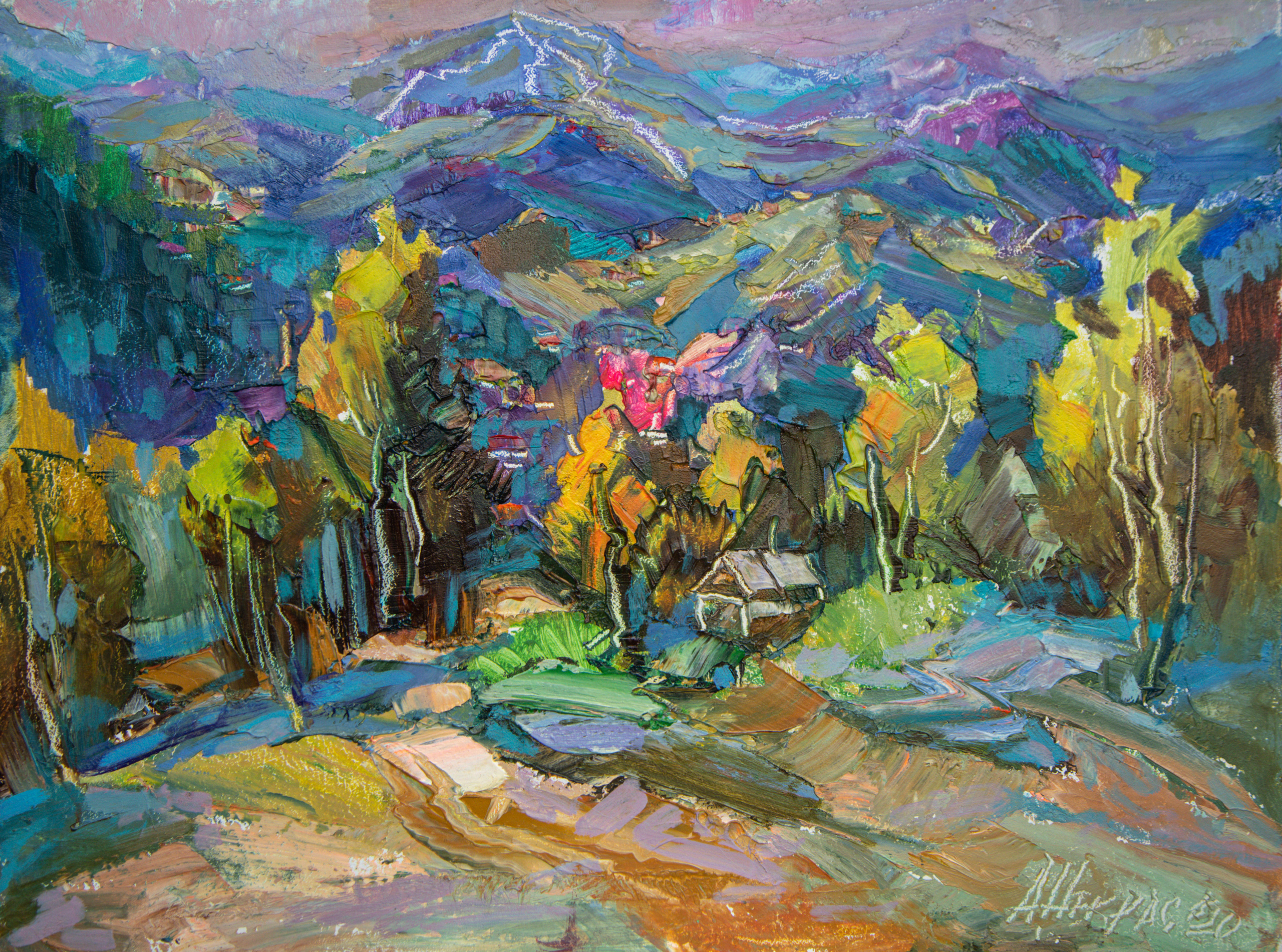 Etudes. Andriy Nekrasov artist