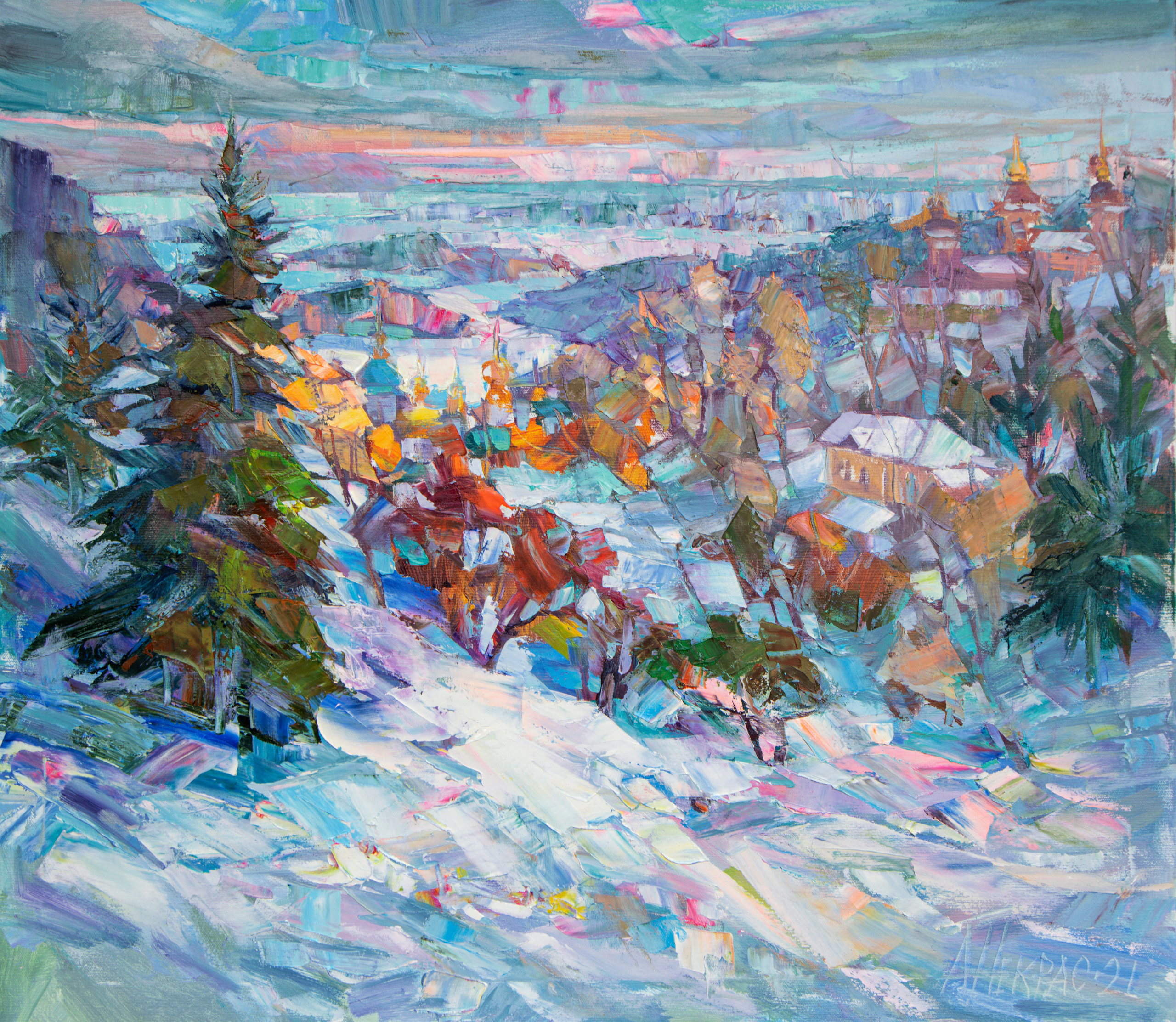 Landscape. Andriy Nekrasov artist