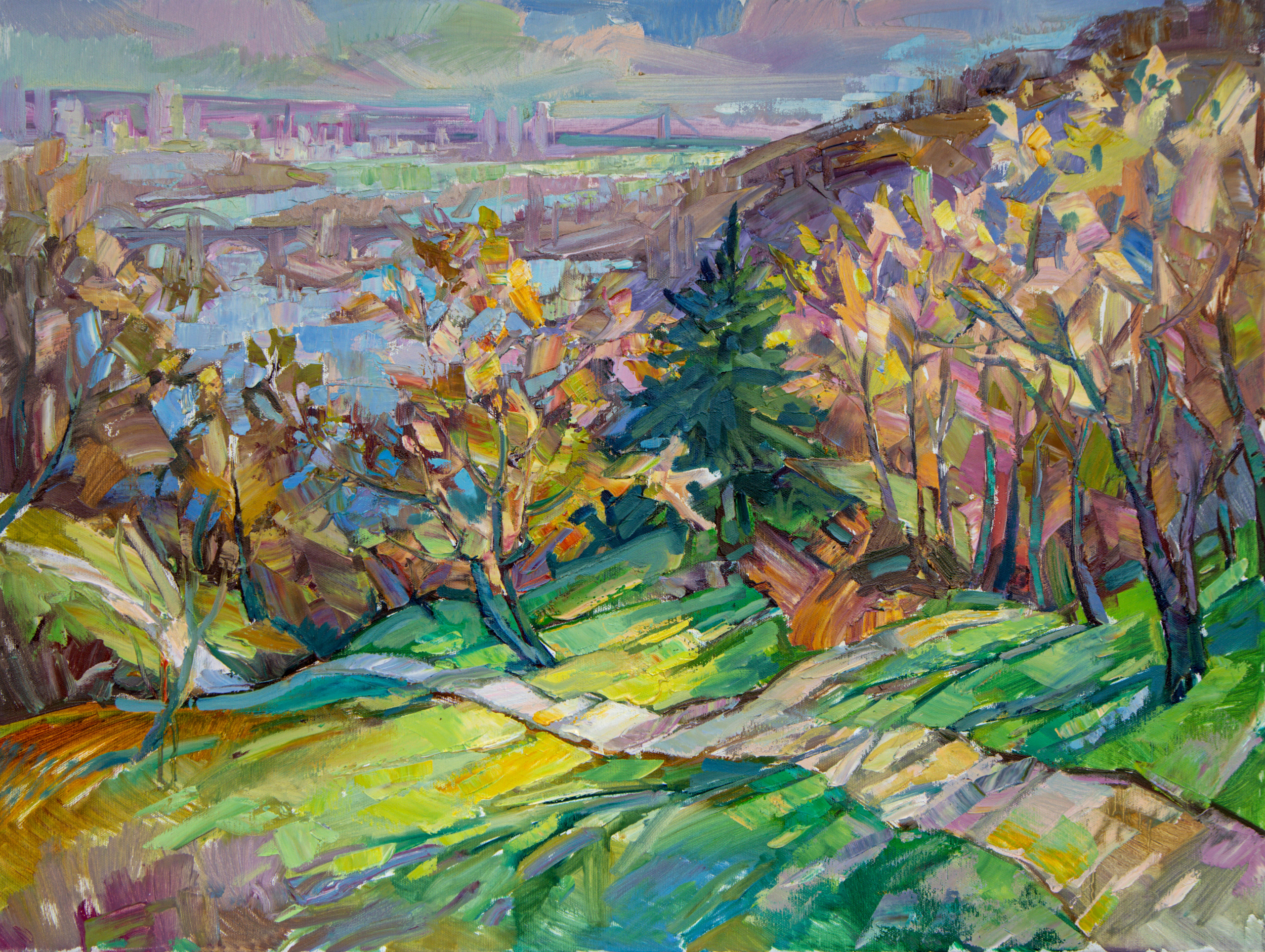 Landscape. Andriy Nekrasov artist