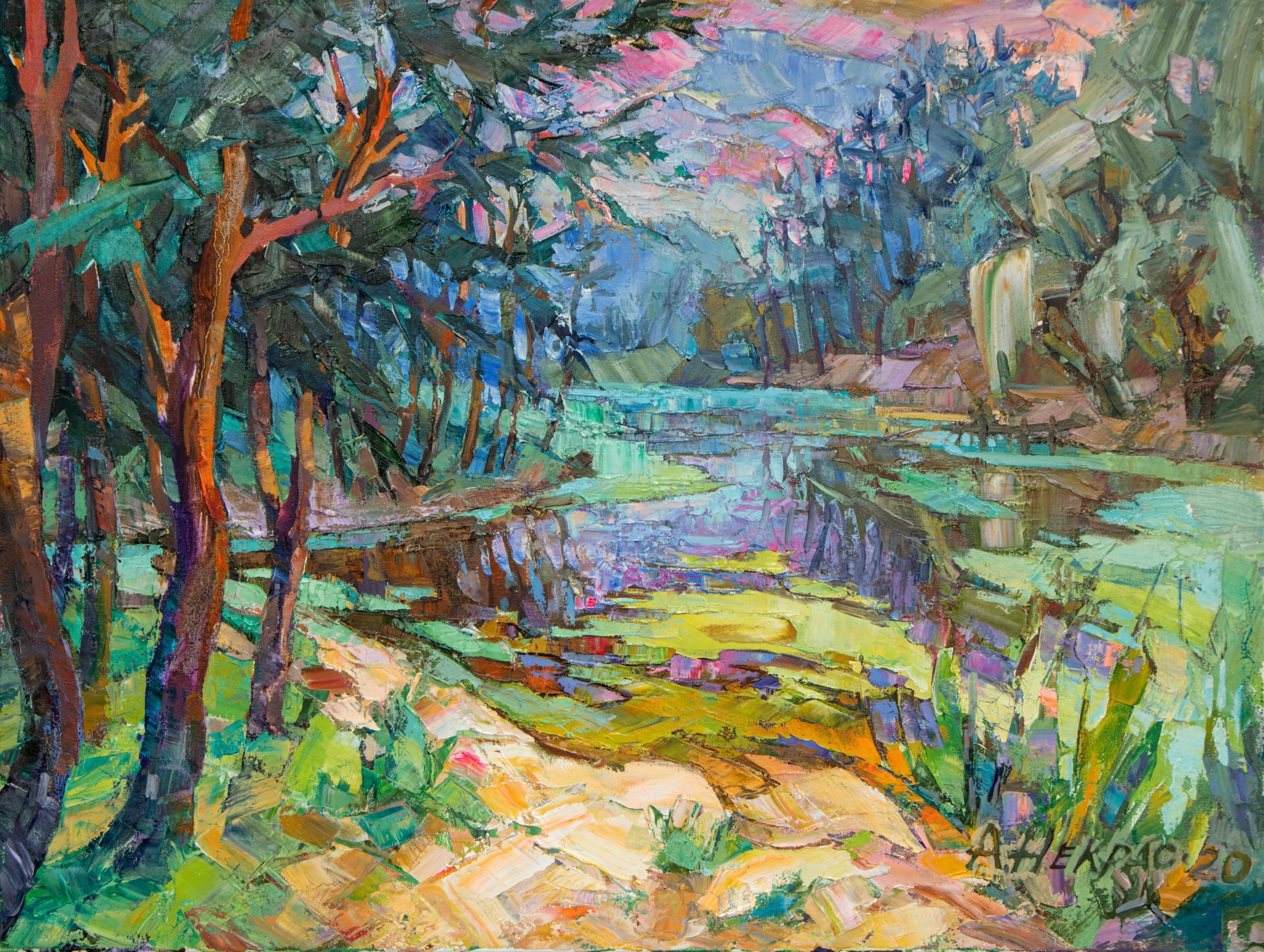 Landscape. Andriy Nekrasov artist