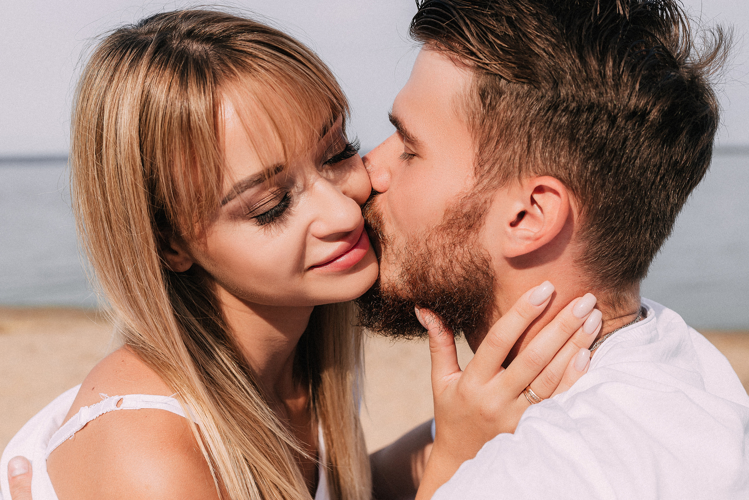 Love story at the Minsk Sea Katya and Pasha. Wedding and family photographer