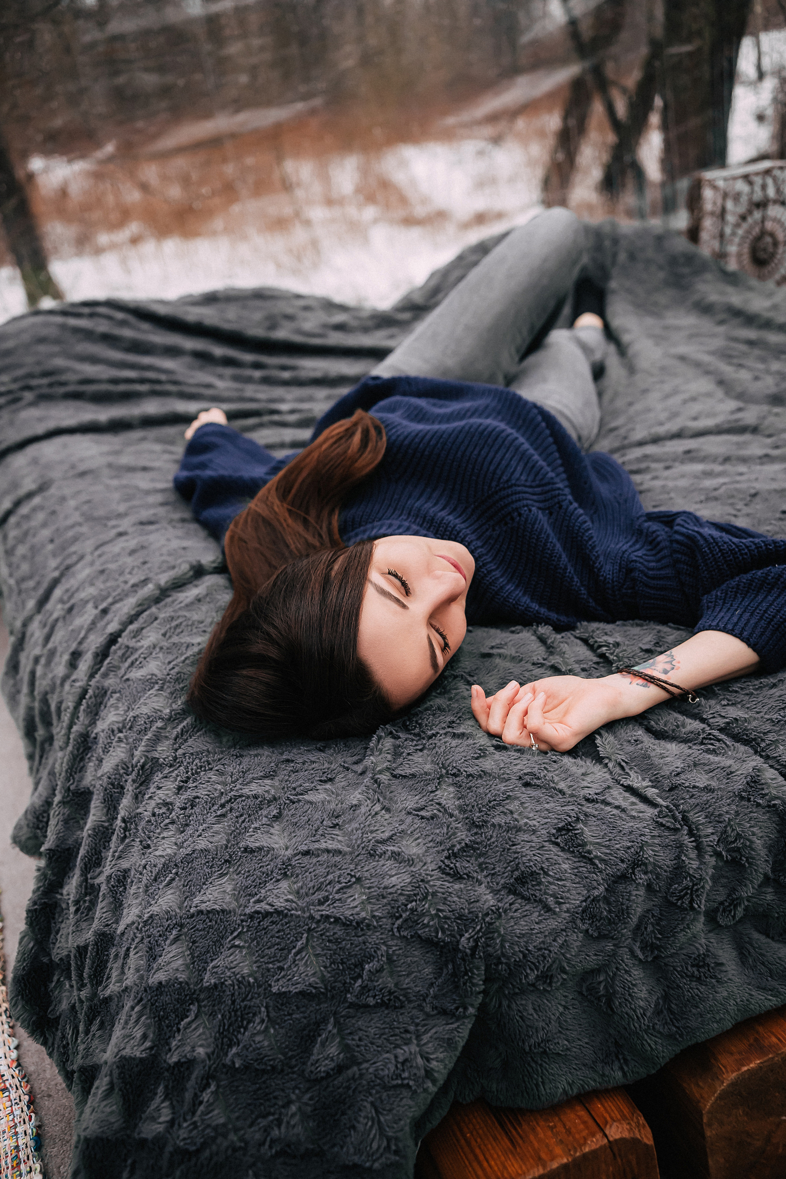 The winter story of Ira and Stas in an unusual hotel. Wedding and family photographer