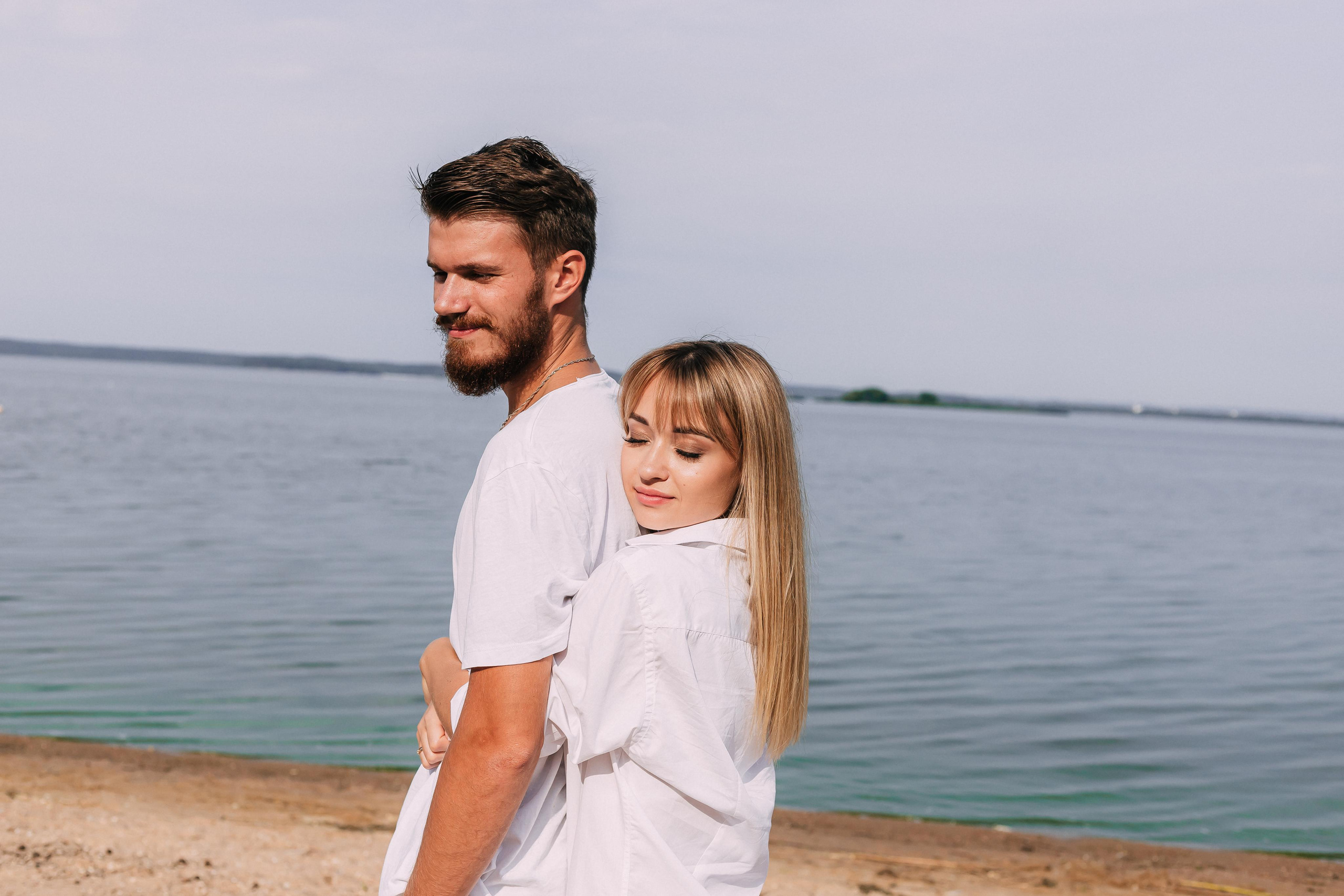 Love story at the Minsk Sea Katya and Pasha. Wedding and family photographer