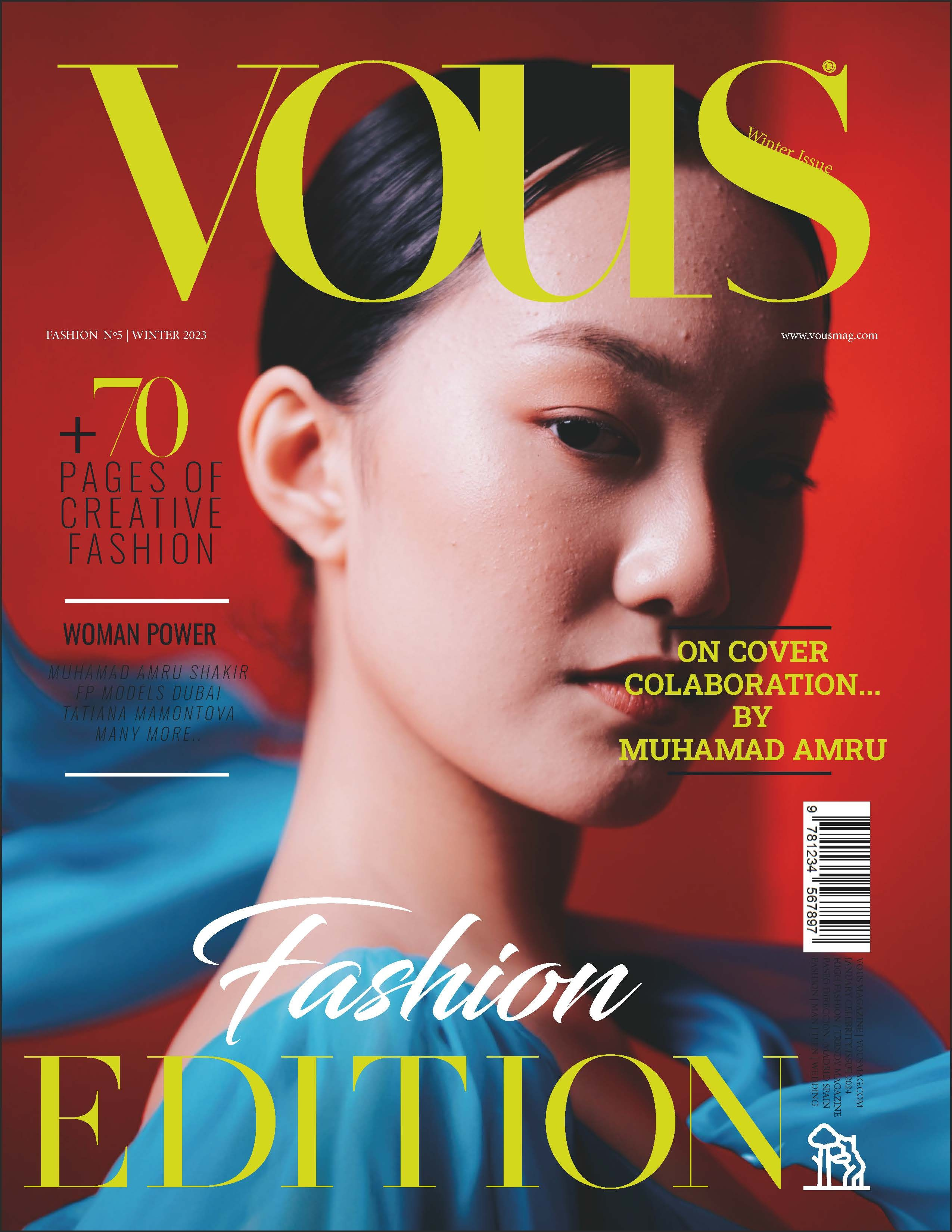 VOUS magazine. Wedding and family photographer