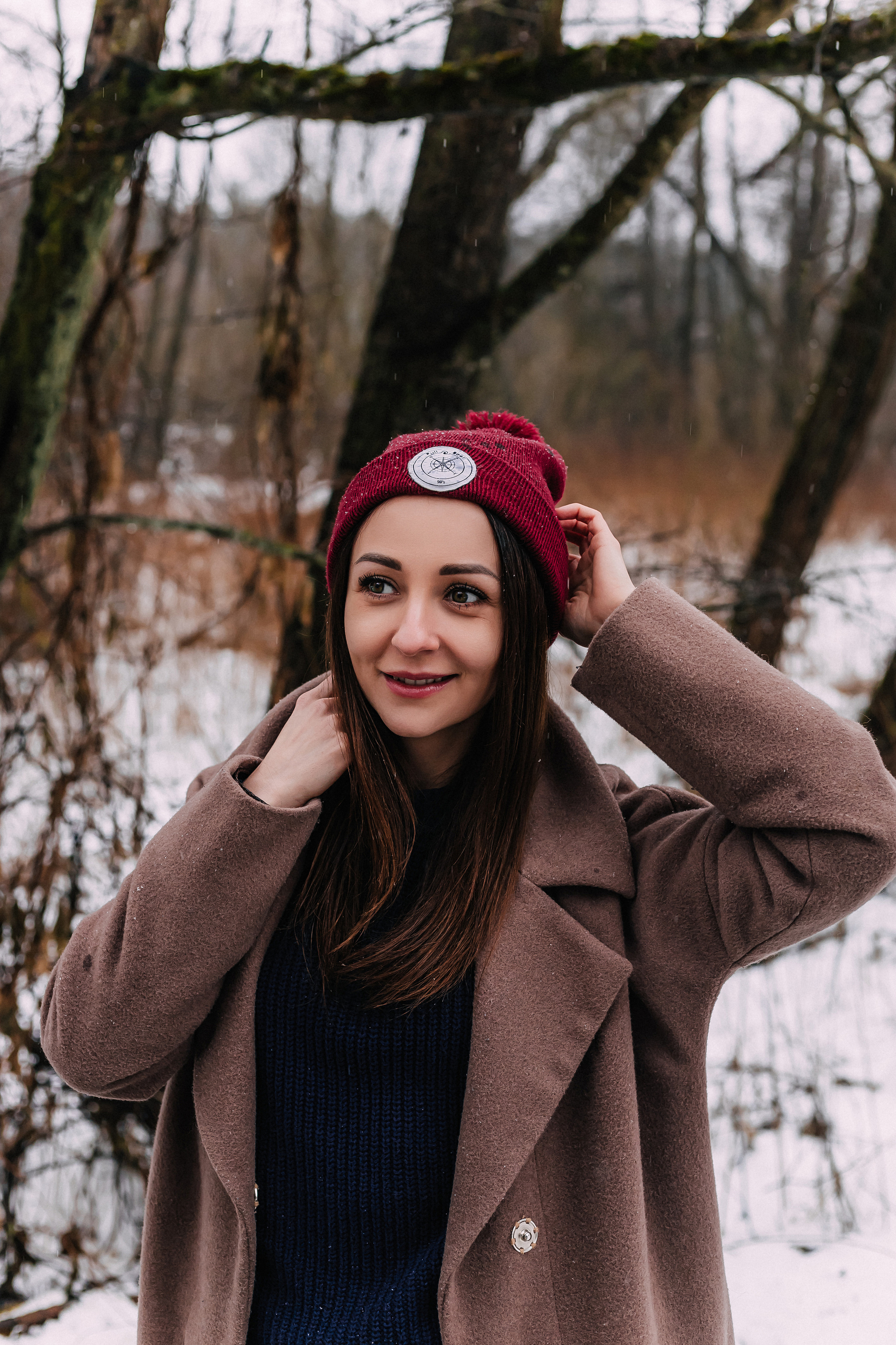 The winter story of Ira and Stas in an unusual hotel. Wedding and family photographer