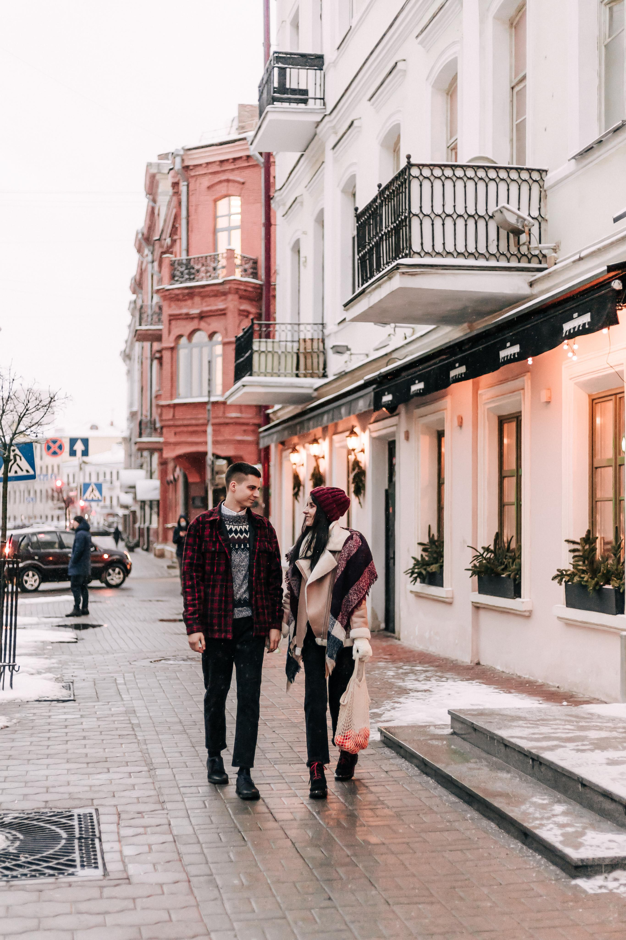 Evening walk with Vlad and Kristina. Wedding and family photographer