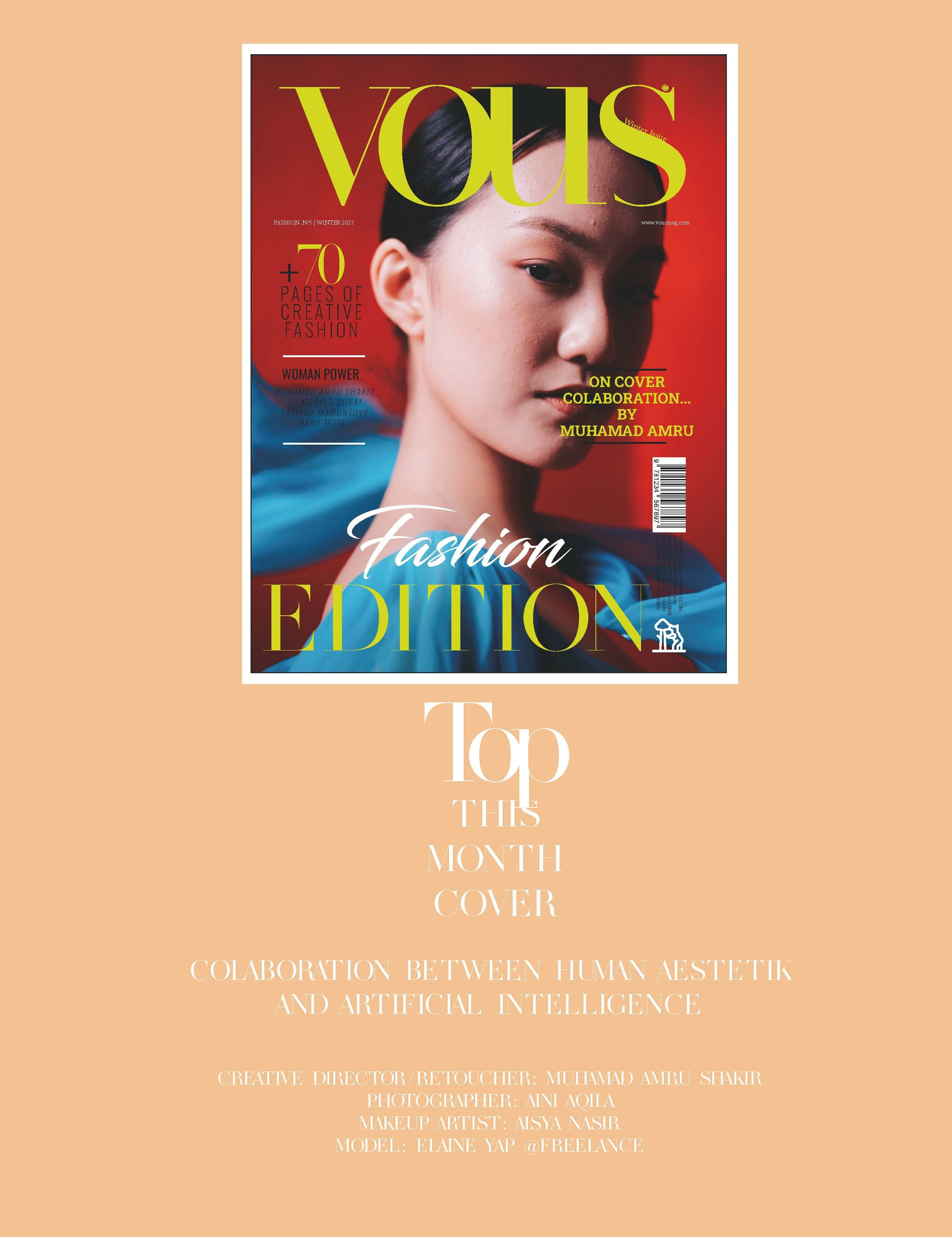 VOUS magazine. Wedding and family photographer