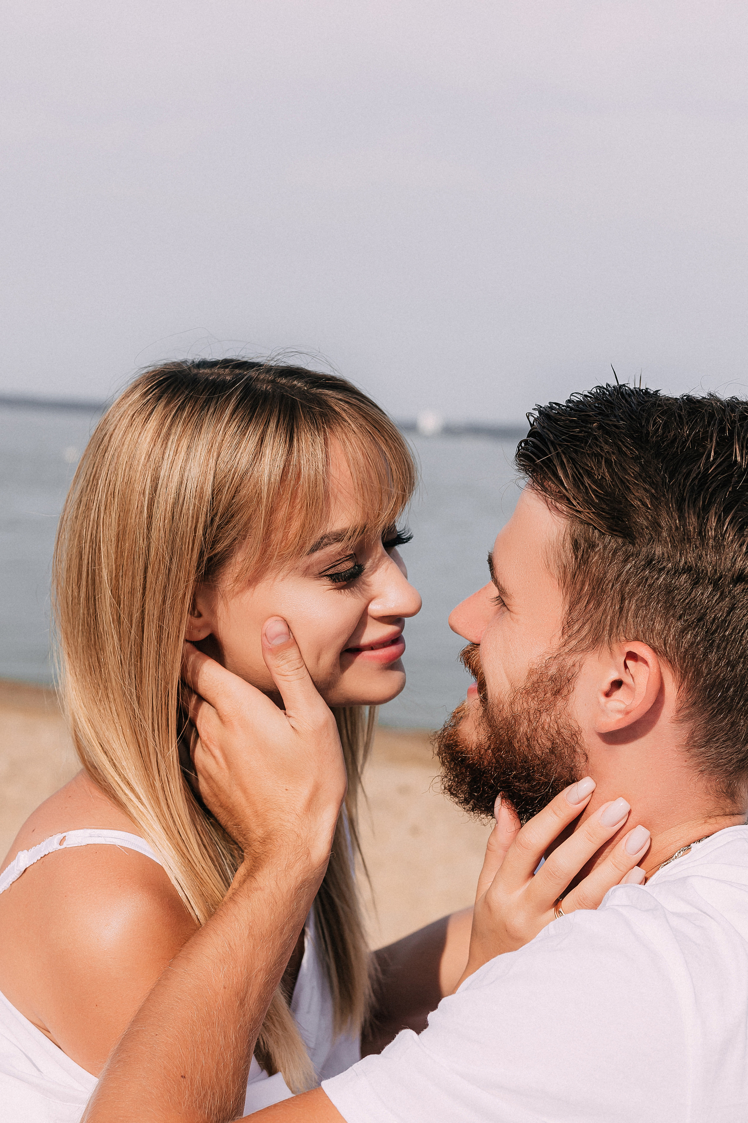 Love story at the Minsk Sea Katya and Pasha. Wedding and family photographer