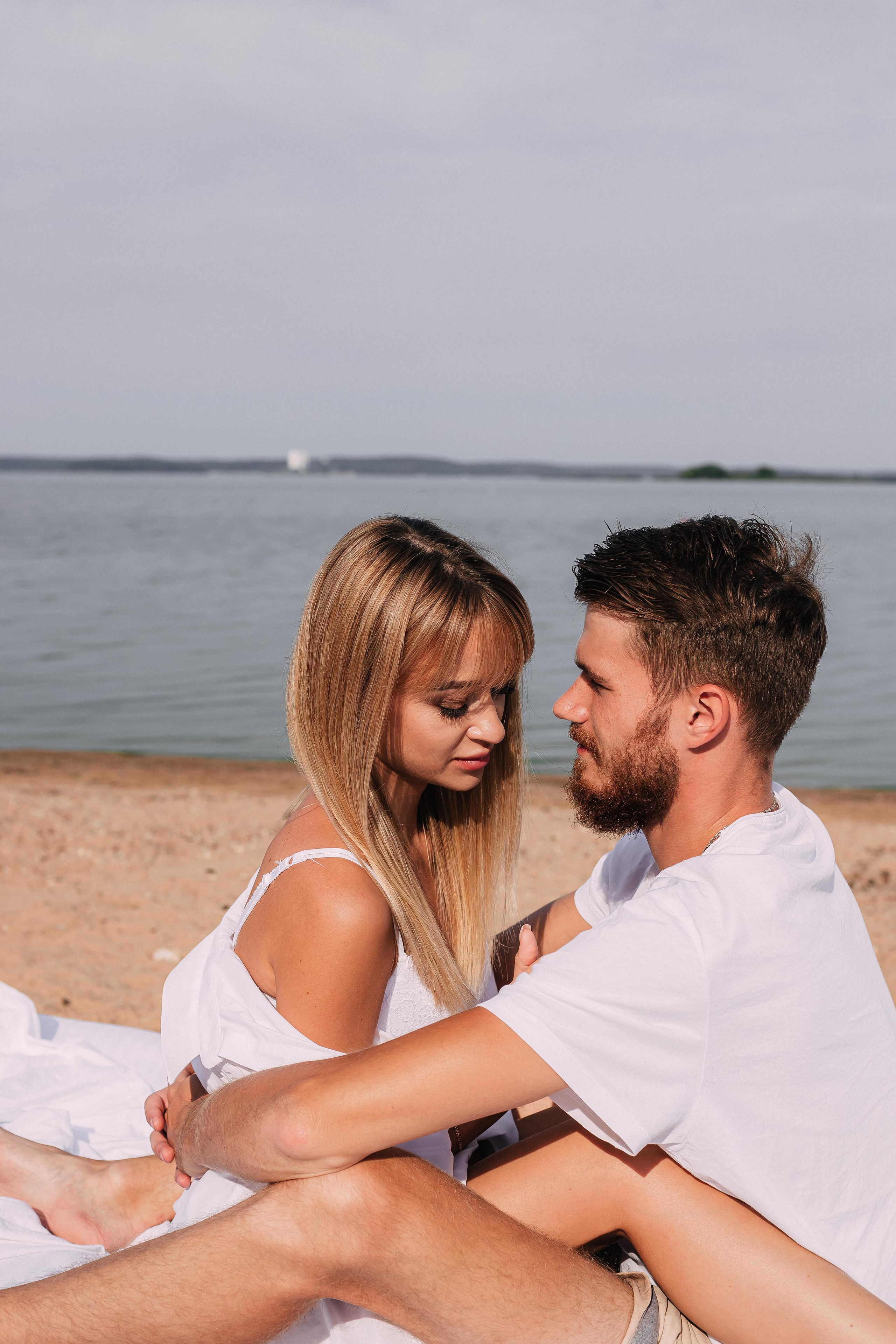 Love story at the Minsk Sea Katya and Pasha. Wedding and family photographer