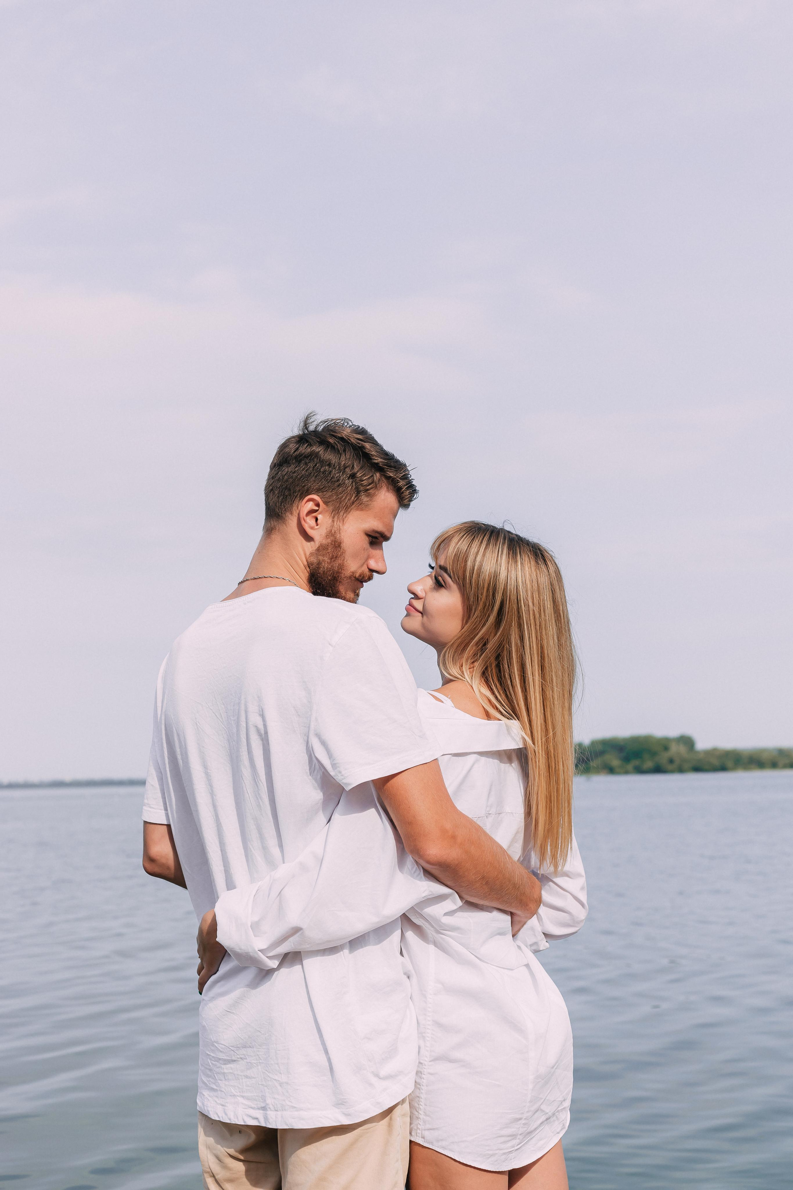 Love story at the Minsk Sea Katya and Pasha. Wedding and family photographer
