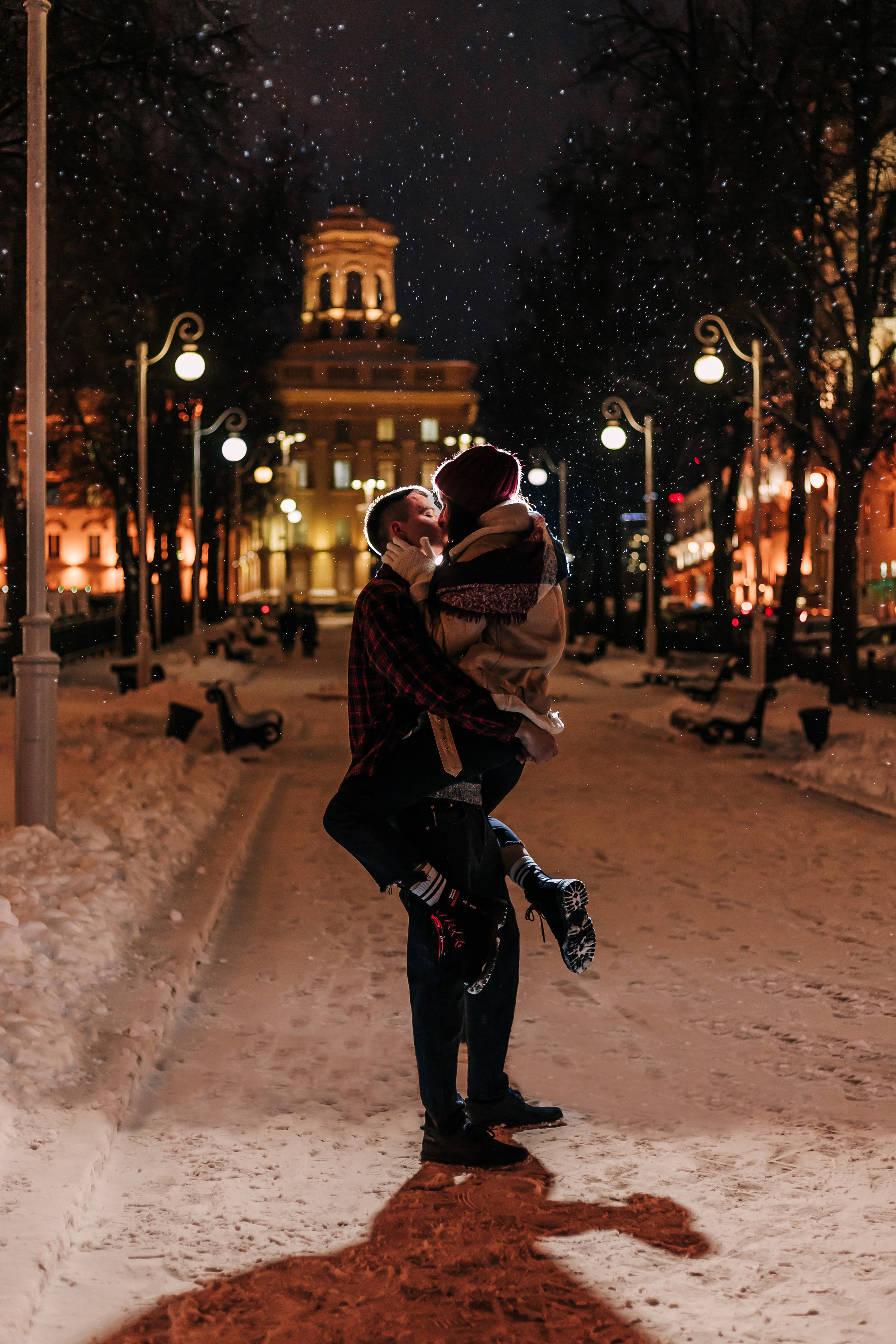 Evening walk with Vlad and Kristina. Wedding and family photographer