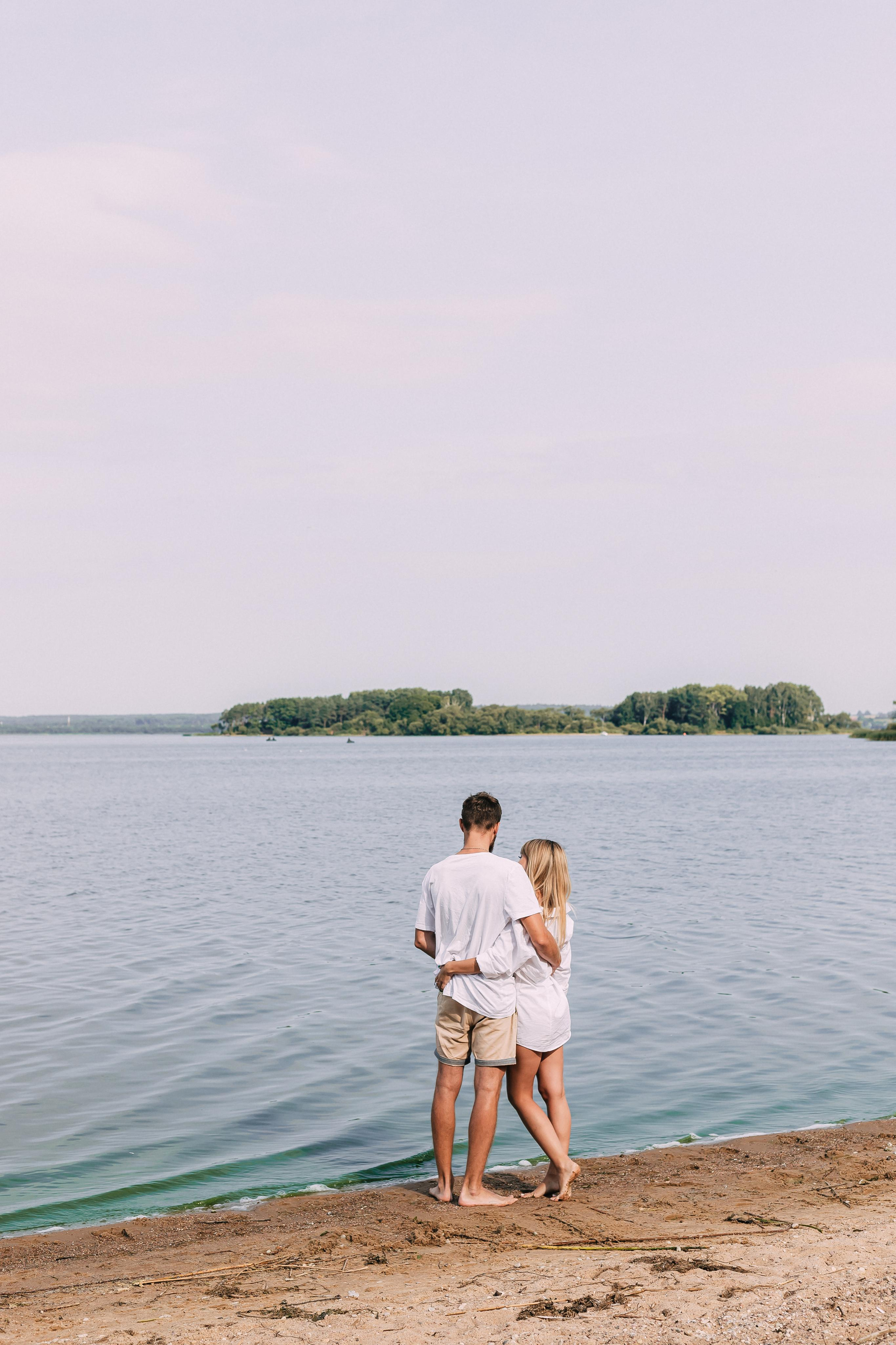 Love story at the Minsk Sea Katya and Pasha. Wedding and family photographer