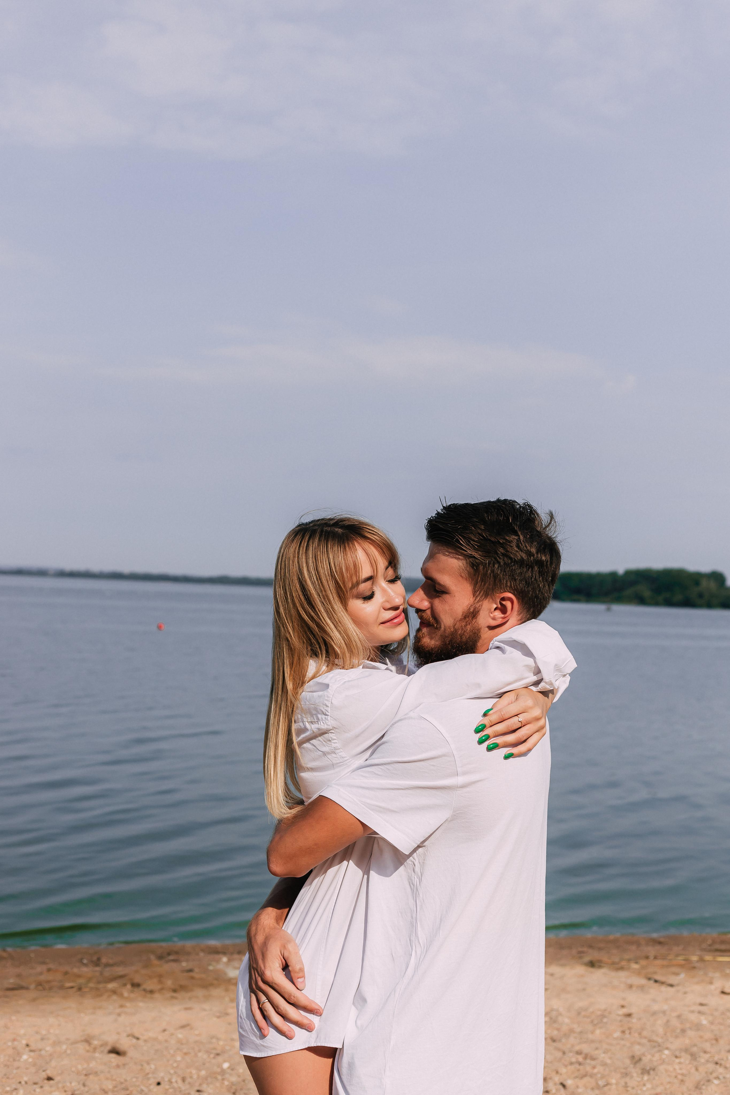 Love story at the Minsk Sea Katya and Pasha. Wedding and family photographer
