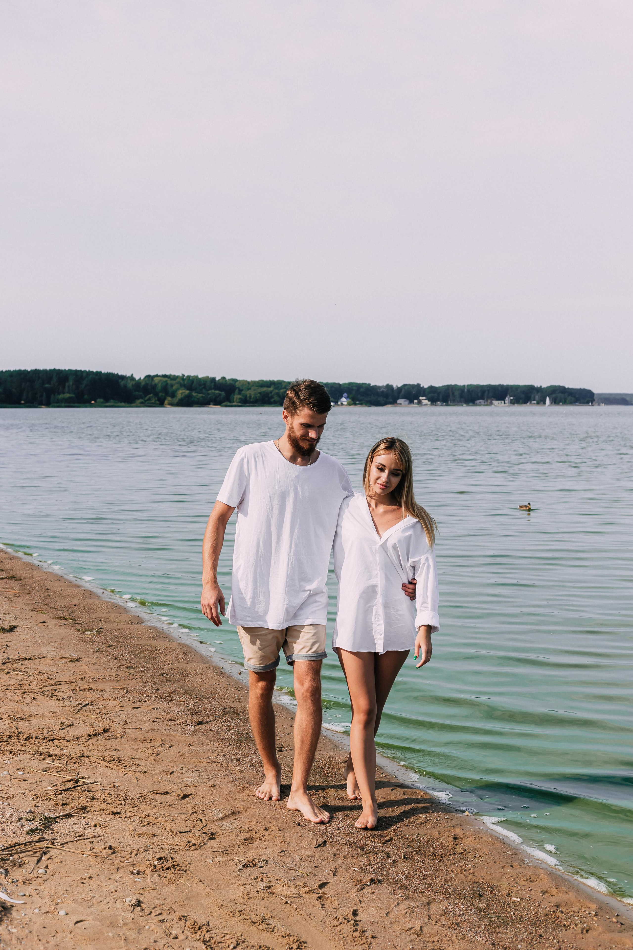 Love story at the Minsk Sea Katya and Pasha. Wedding and family photographer