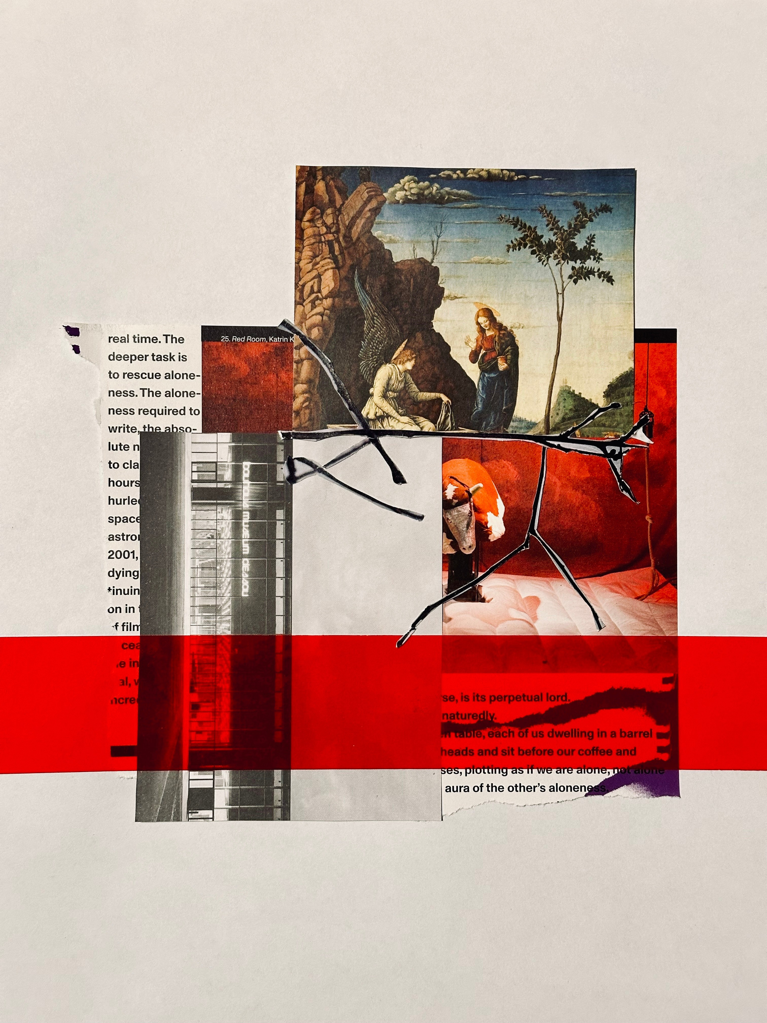 Art collage. Julia Sonata. Berlin