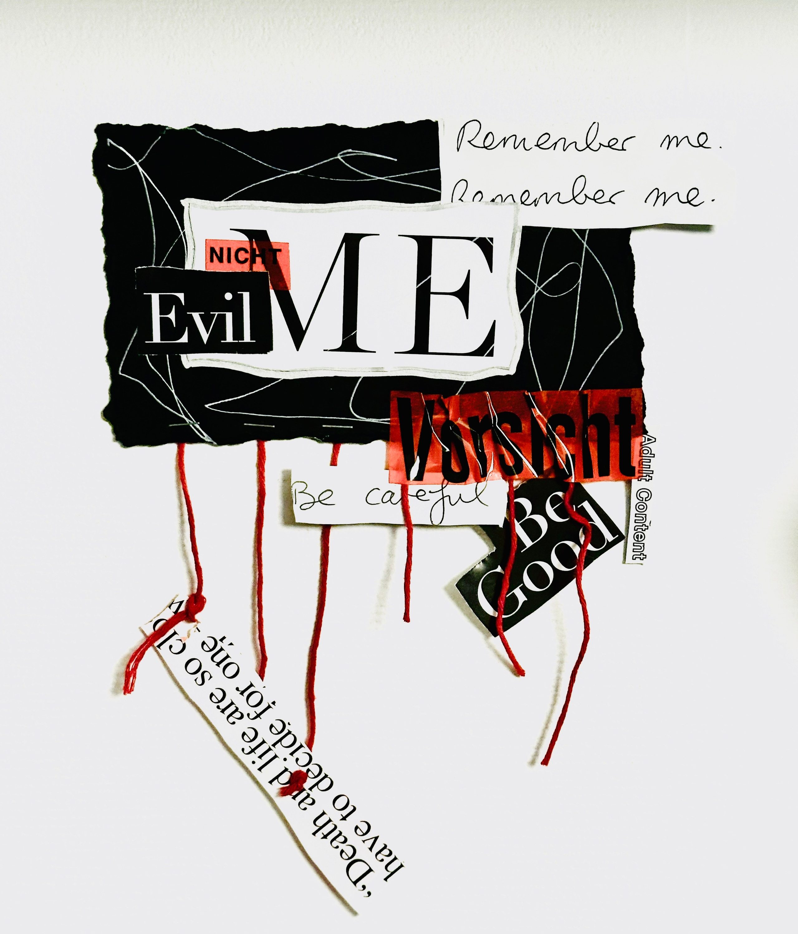 Art collage. Julia Sonata. Berlin