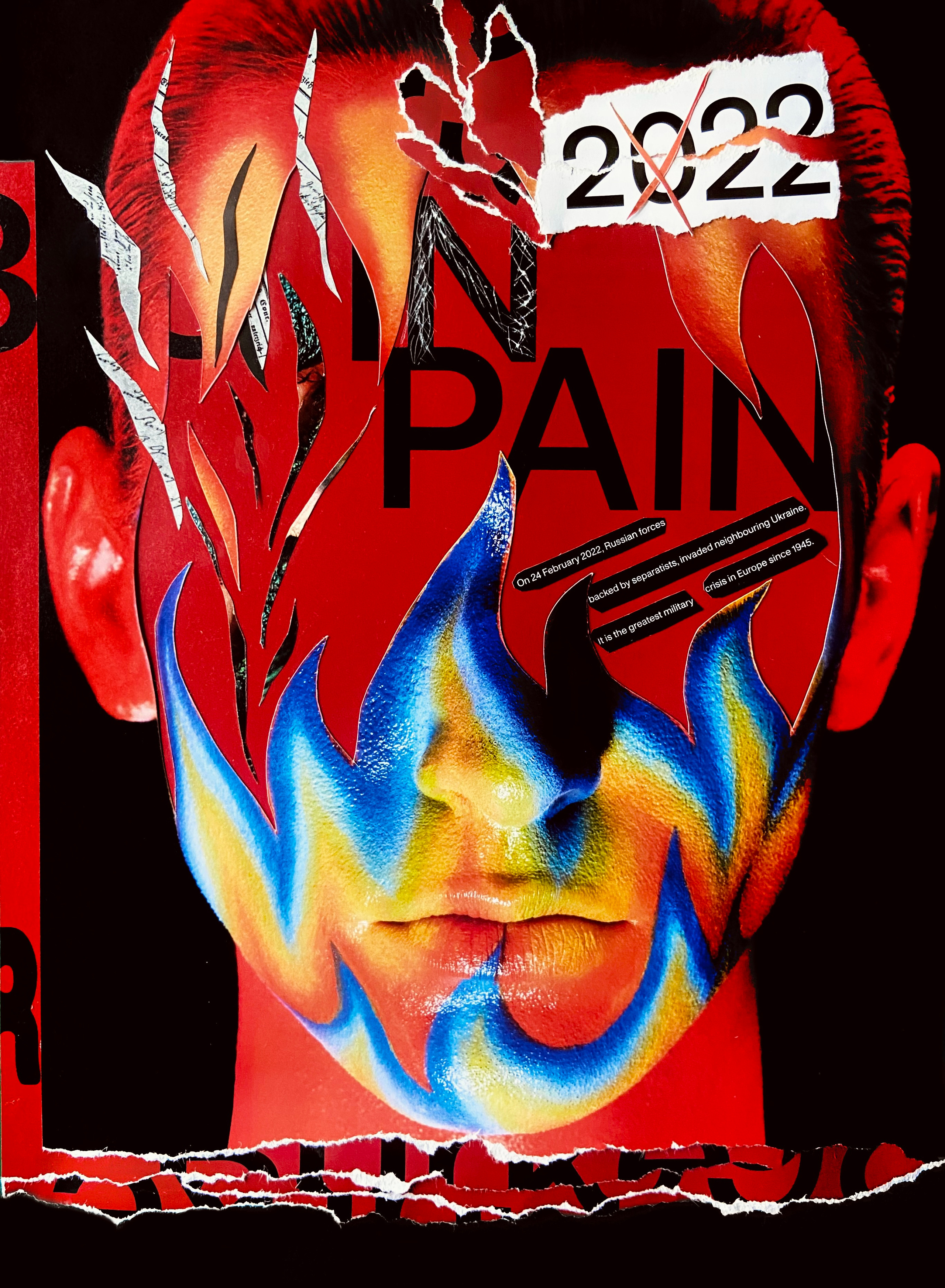 Art collage. Julia Sonata. Berlin